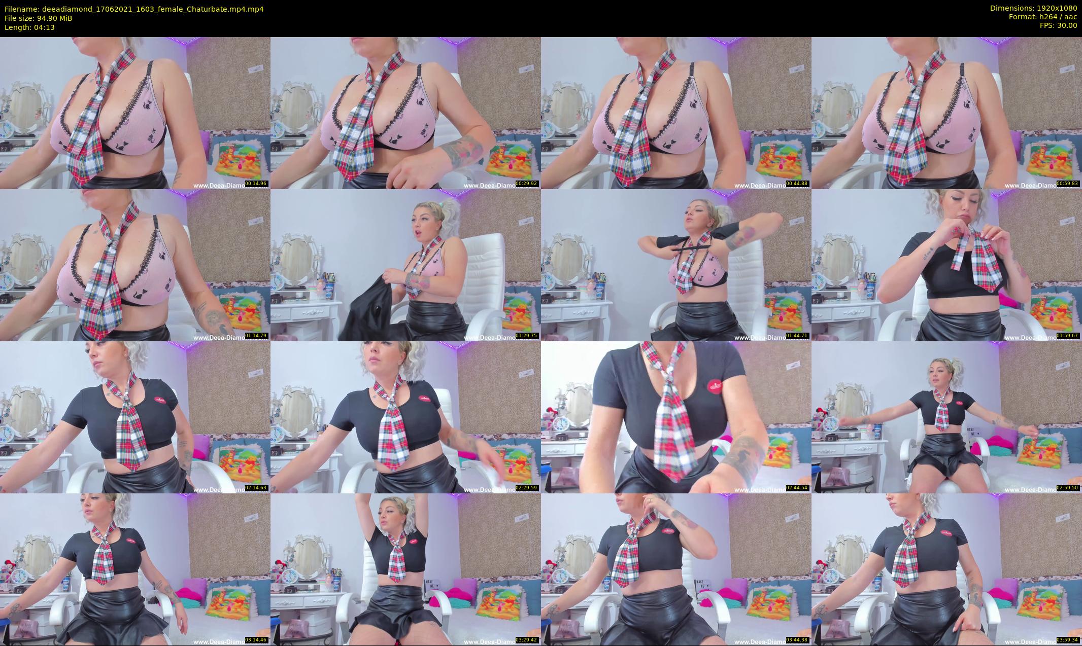 deeadiamond — 5 minute Chaturbate female cam show recording, 1080p, Jun 17, 2021