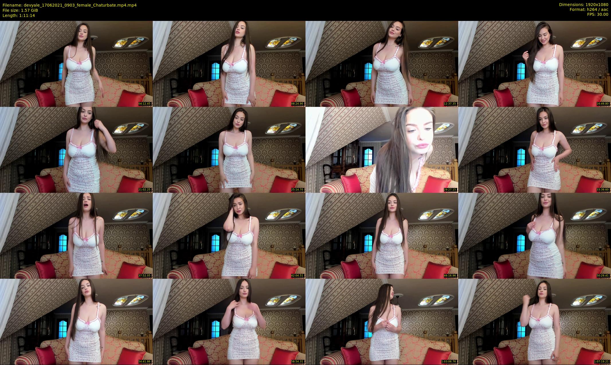 devyale — 72 minute Chaturbate female cam show recording, 1080p, Jun 17, 2021
