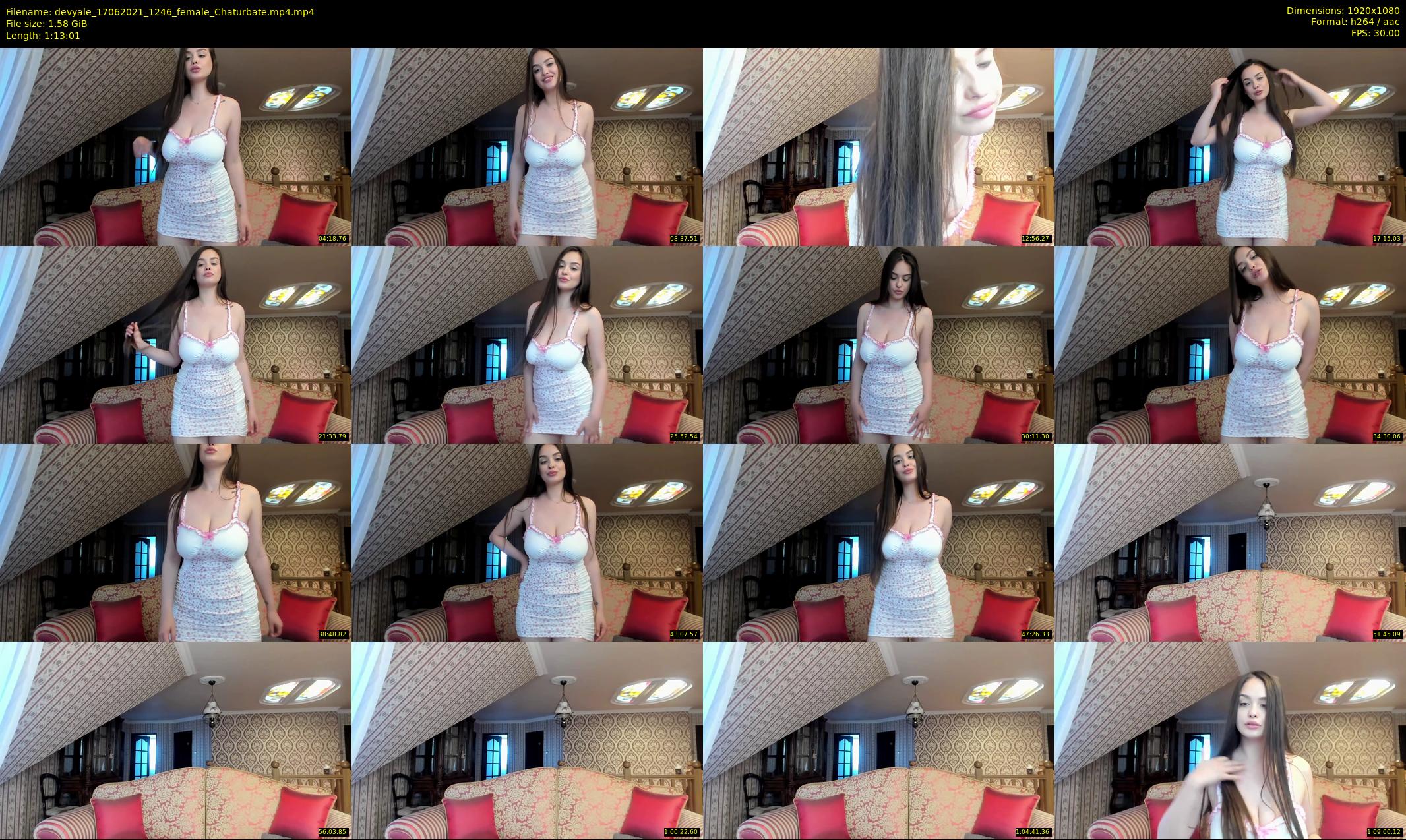 devyale — 74 minute Chaturbate female cam show recording, 1080p, Jun 17, 2021