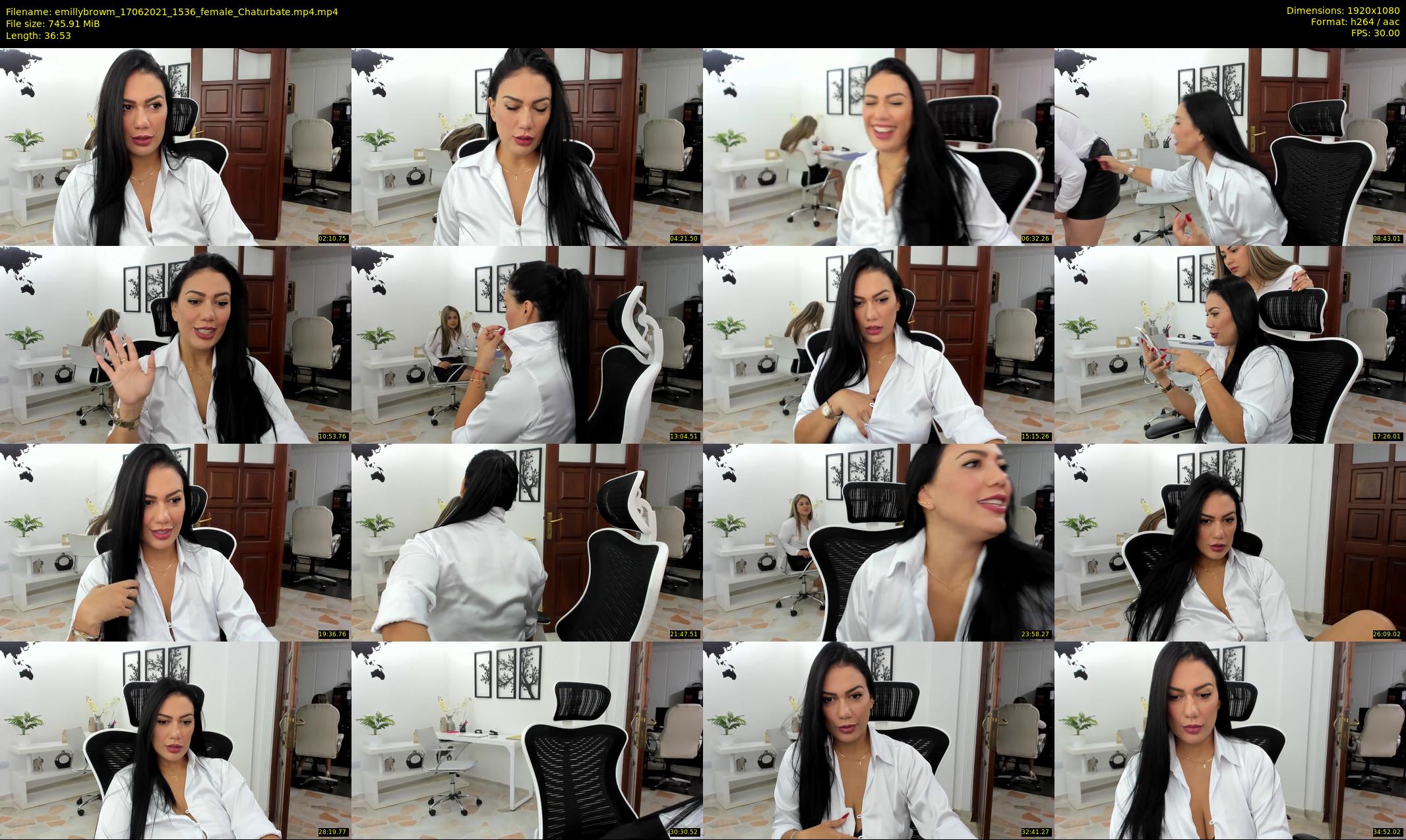 emillybrowm — 37 minute Chaturbate couple cam show recording, 1080p, Jun 17, 2021