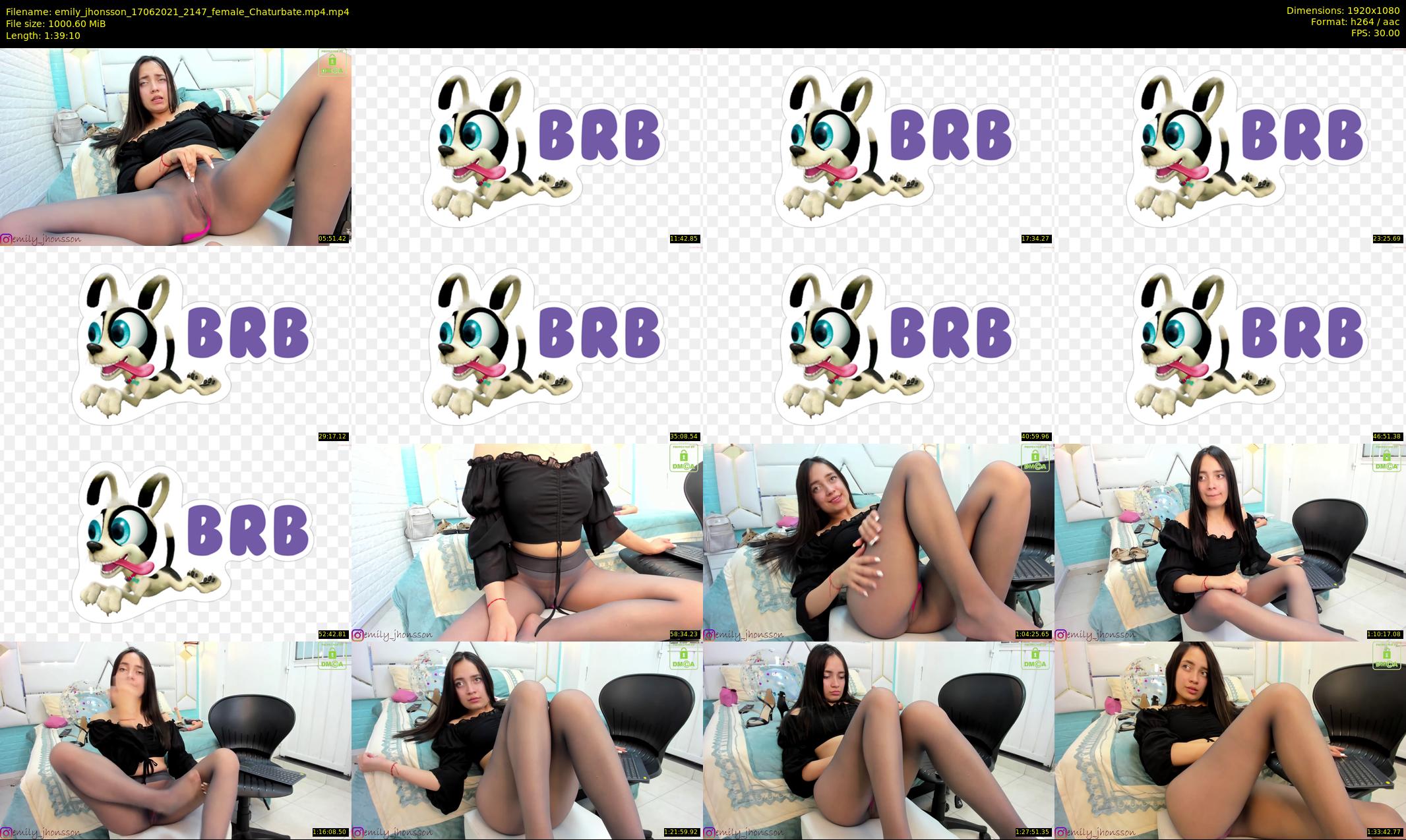 emily_jhonsson — 100 minute Chaturbate female cam show recording, 1080p, Jun 17, 2021
