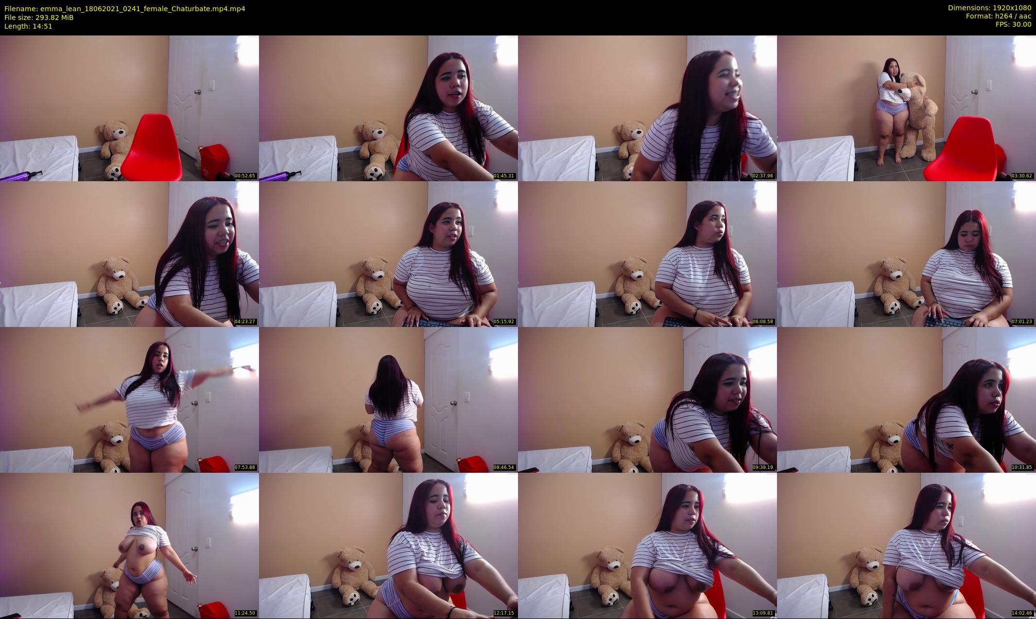 emma_lean — 15 minute Chaturbate female cam show recording, 1080p, Jun 18, 2021