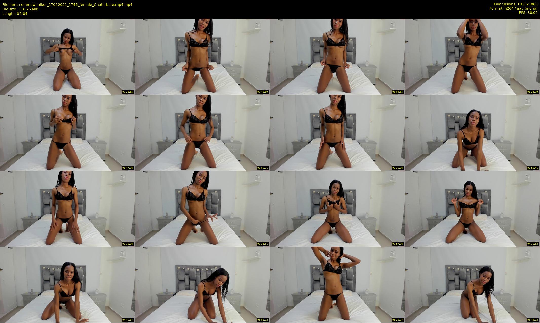 emmawaalker — 7 minute Chaturbate female cam show recording, 1080p, Jun 17, 2021