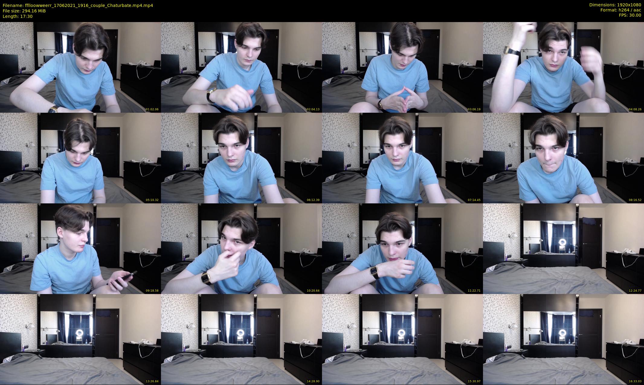 fflloowweerr — 18 minute Chaturbate couple cam show recording, 1080p, Jun 17, 2021