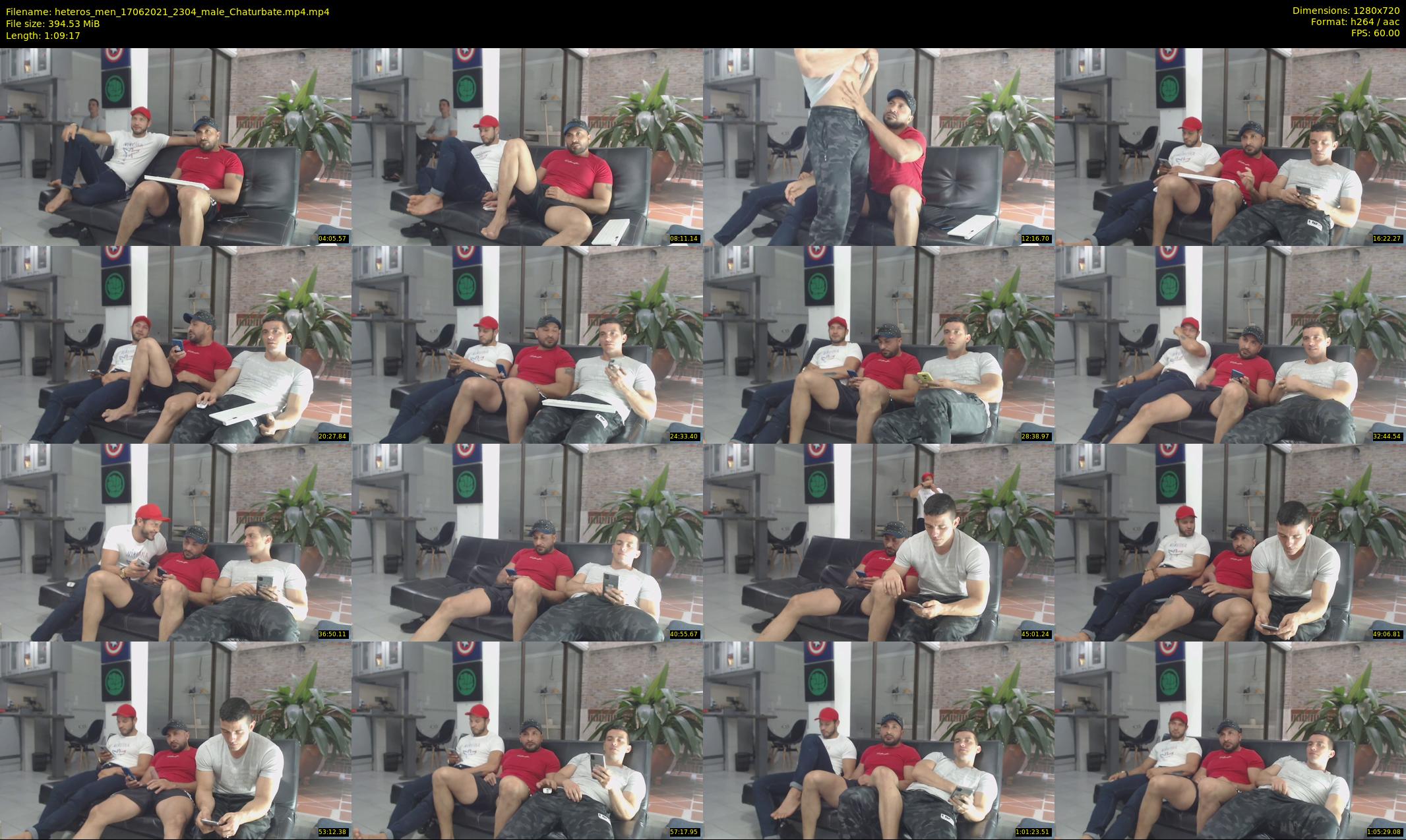 heteros_men — 70 minute Chaturbate male cam show recording, 720p, Jun 17, 2021