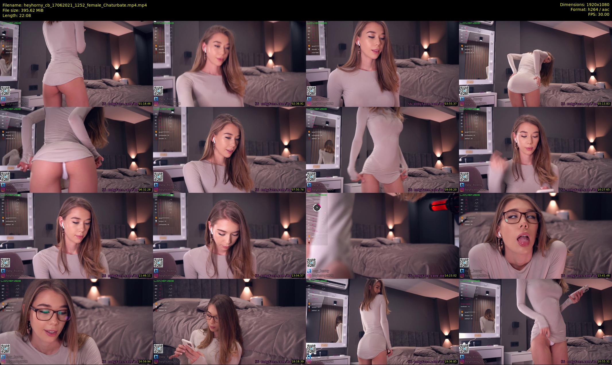 heyhorny_cb — 23 minute Chaturbate couple cam show recording, 1080p, Jun 17, 2021