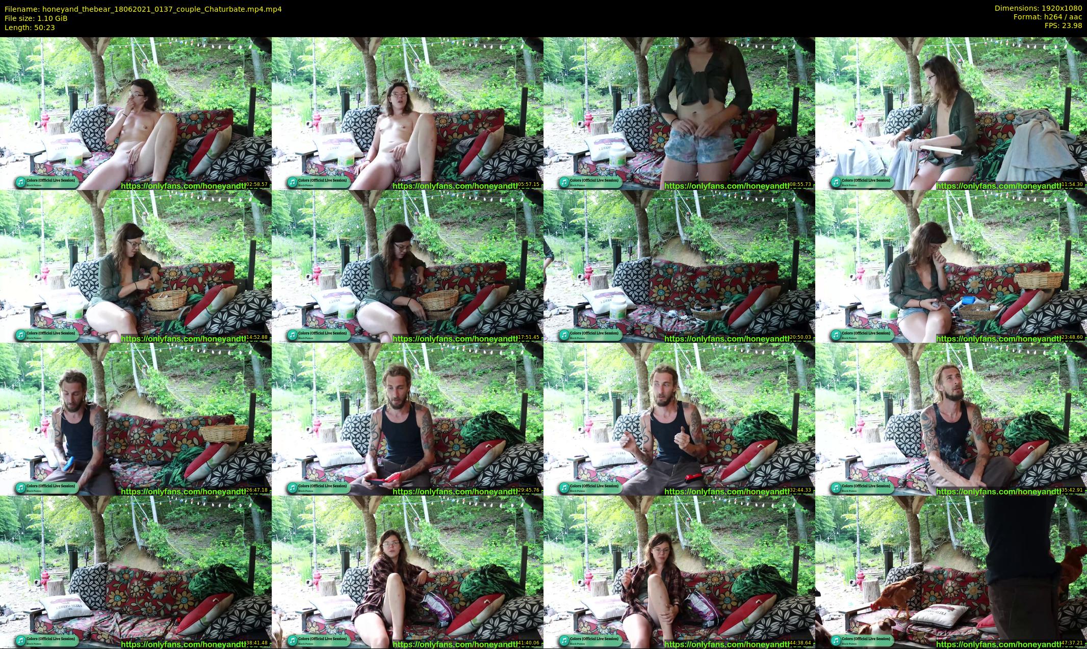 honeyand_thebear — 51 minute Chaturbate couple cam show recording, 1080p, Jun 18, 2021