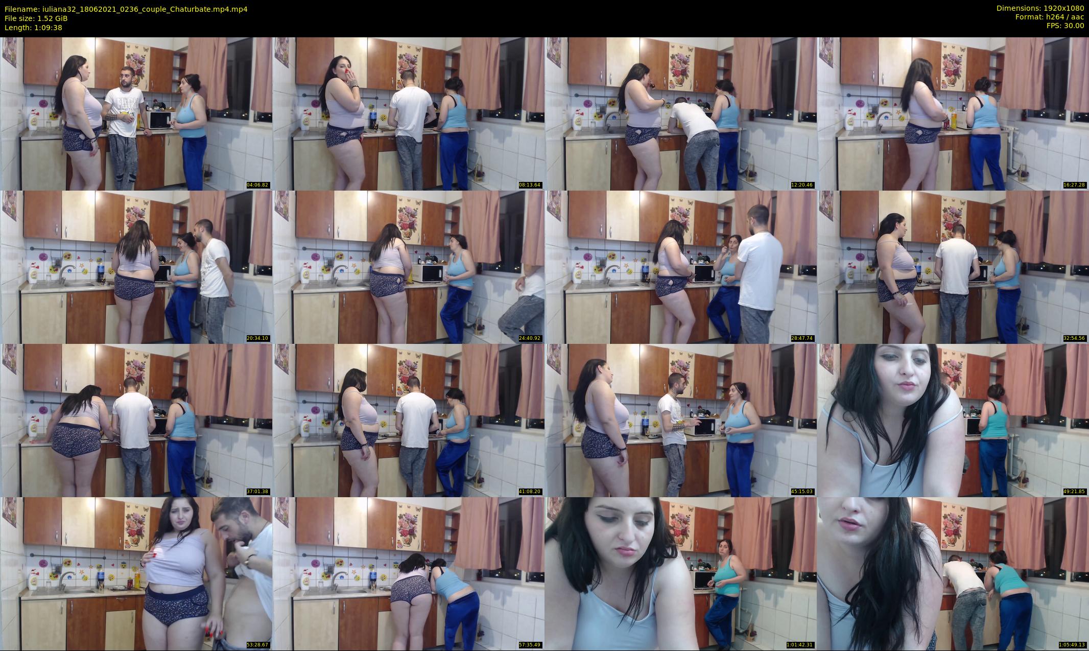 iuliana32 — 70 minute Chaturbate couple cam show recording, 1080p, Jun 18, 2021