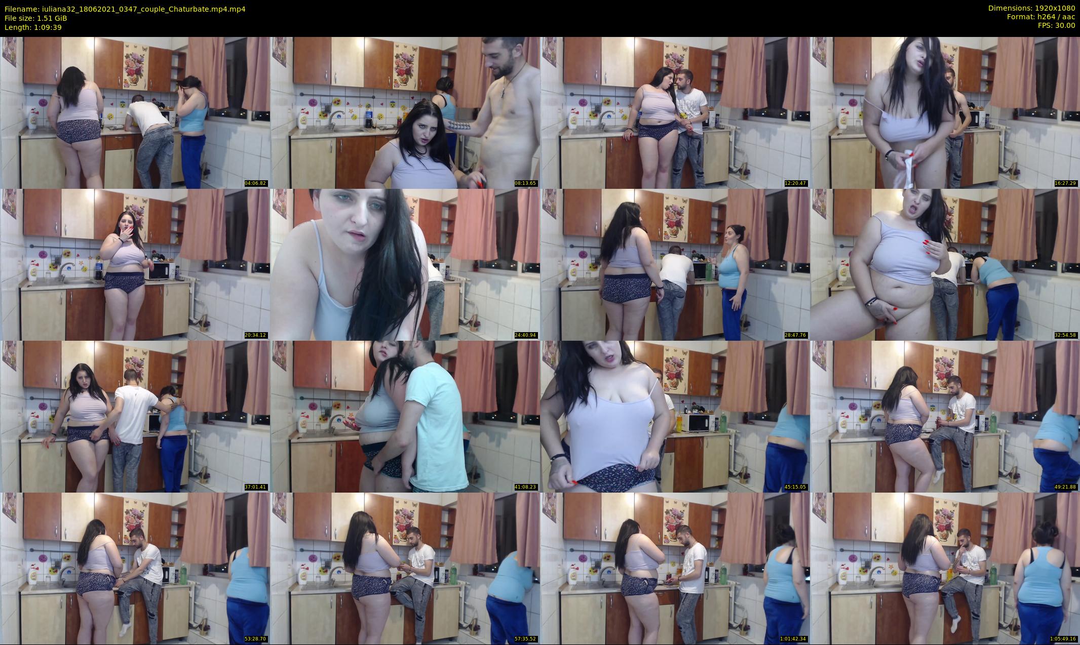 iuliana32 — 70 minute Chaturbate couple cam show recording, 1080p, Jun 18, 2021