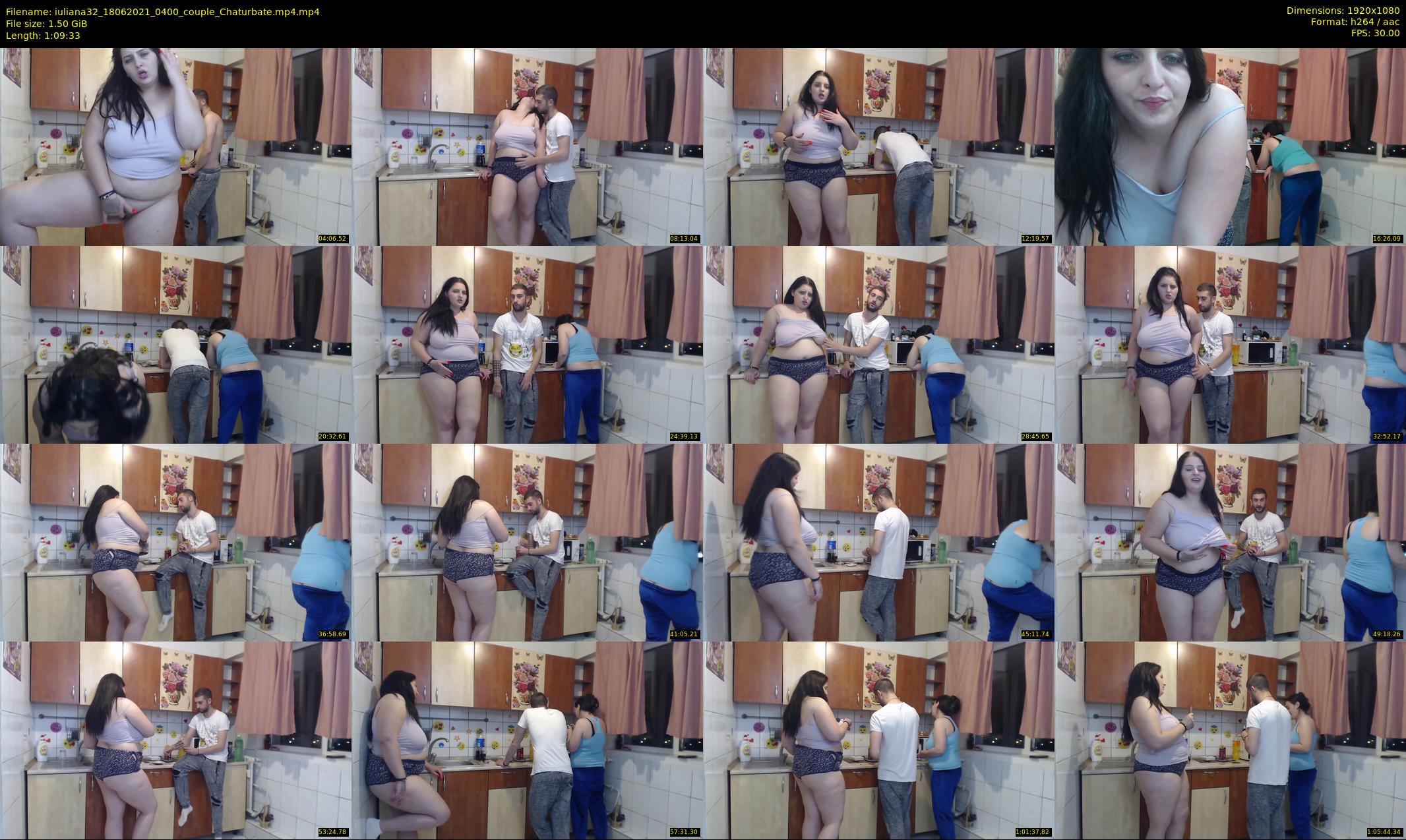 iuliana32 — 70 minute Chaturbate couple cam show recording, 1080p, Jun 18, 2021