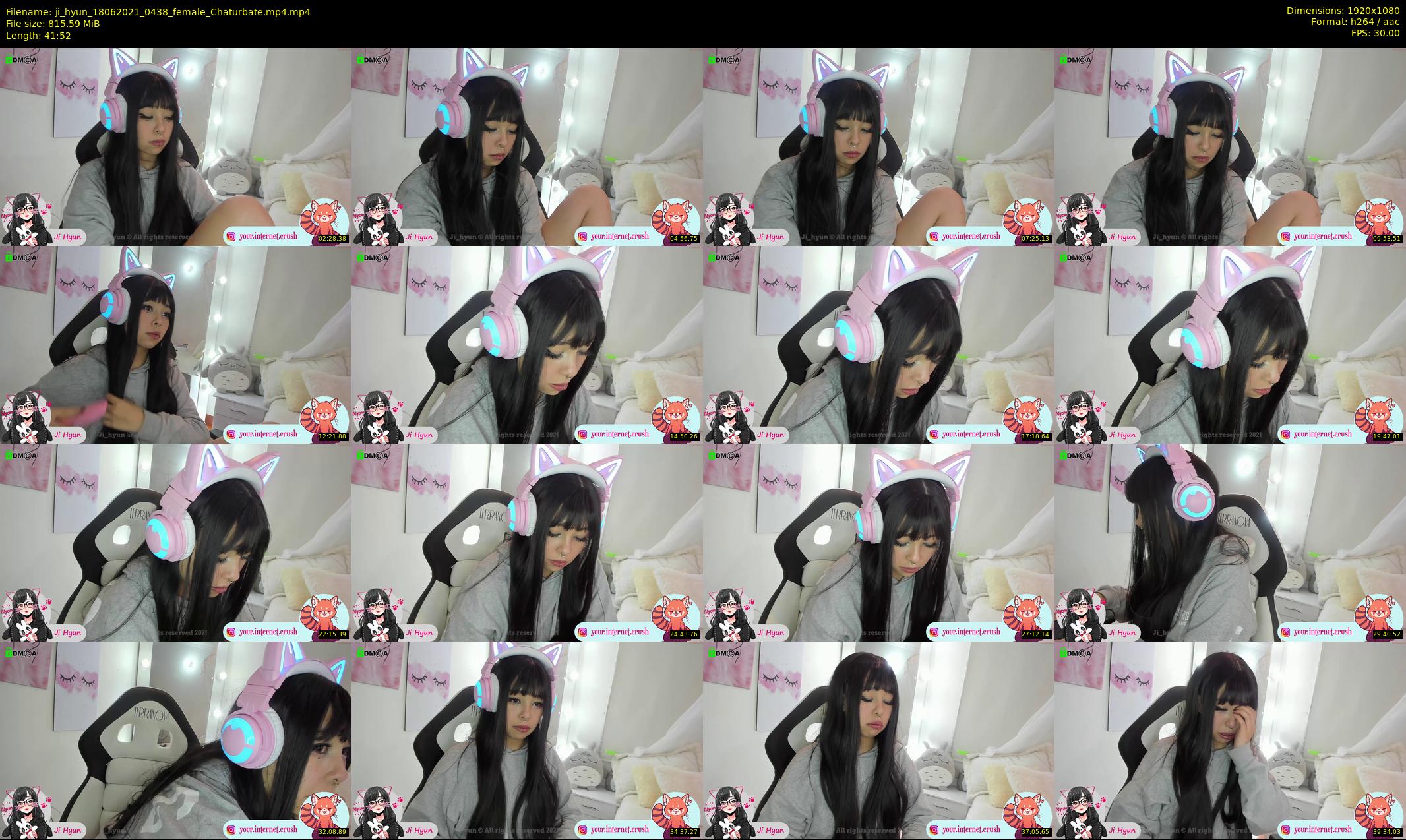 ji_hyun — 42 minute Chaturbate female cam show recording, 1080p, Jun 18, 2021