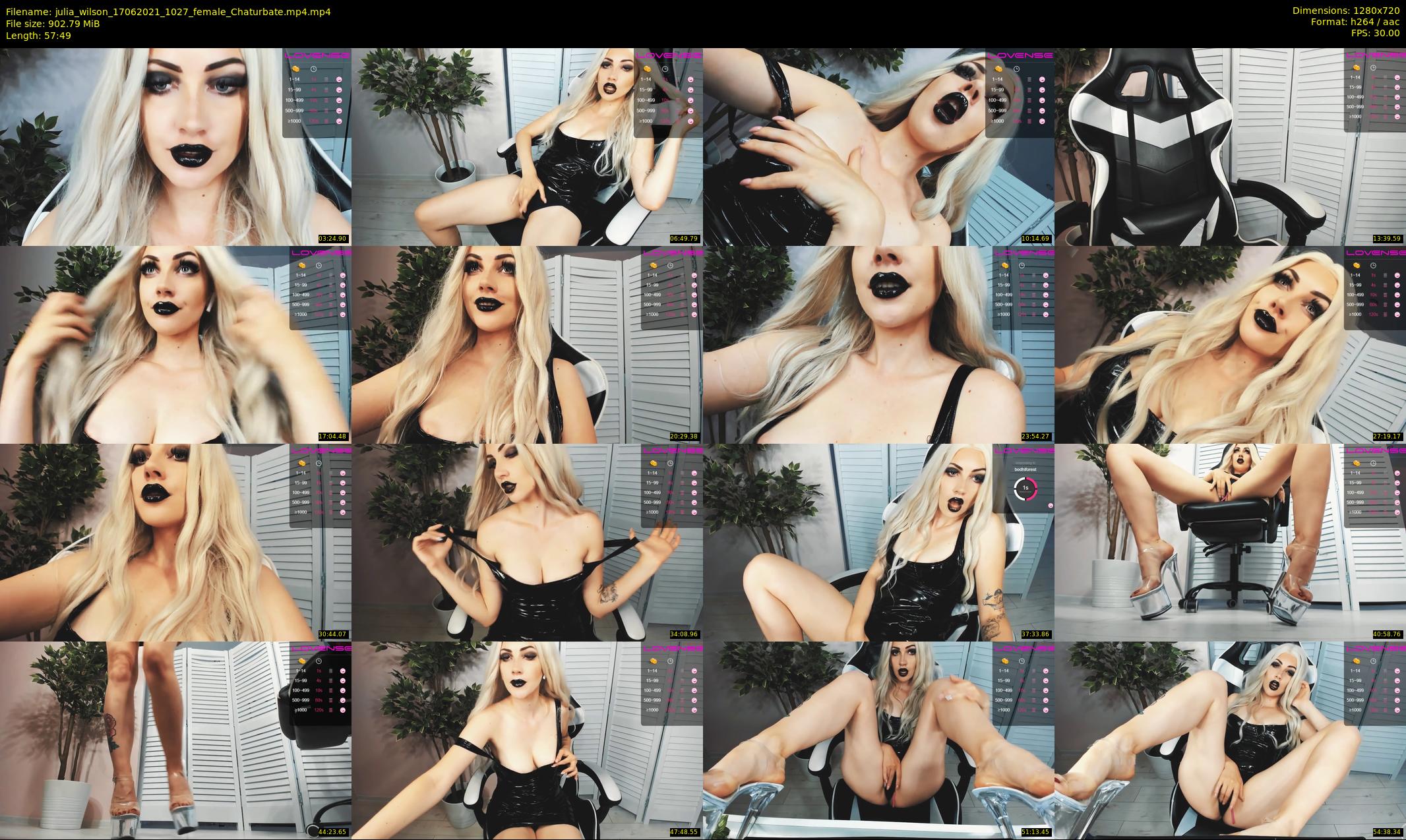 julia_wilson — 58 minute Chaturbate female cam show recording, 720p, Jun 17, 2021