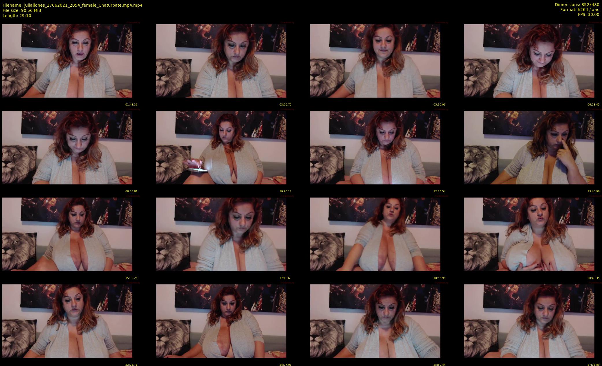 julialiones — 30 minute Chaturbate female cam show recording, 480p, Jun 17, 2021