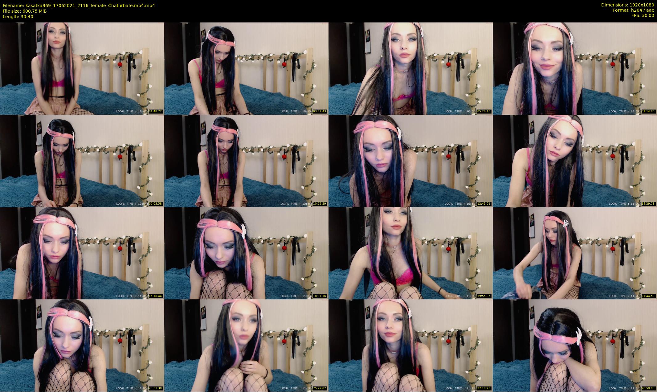 kasatka969 — 31 minute Chaturbate female cam show recording, 1080p, Jun 17, 2021