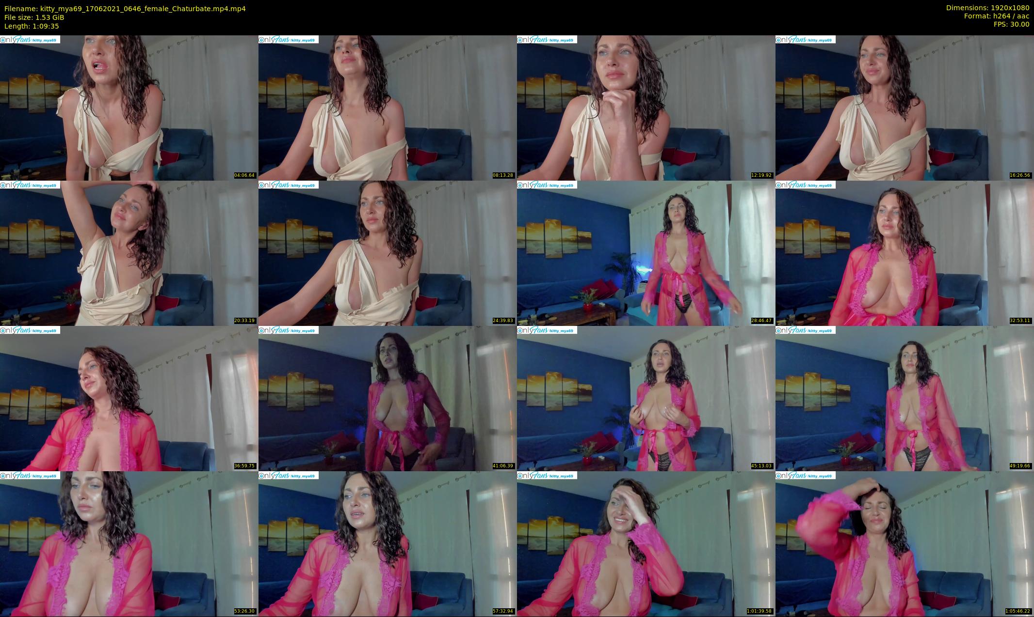 kitty_mya69 — 70 minute Chaturbate female cam show recording, 1080p, Jun 17, 2021