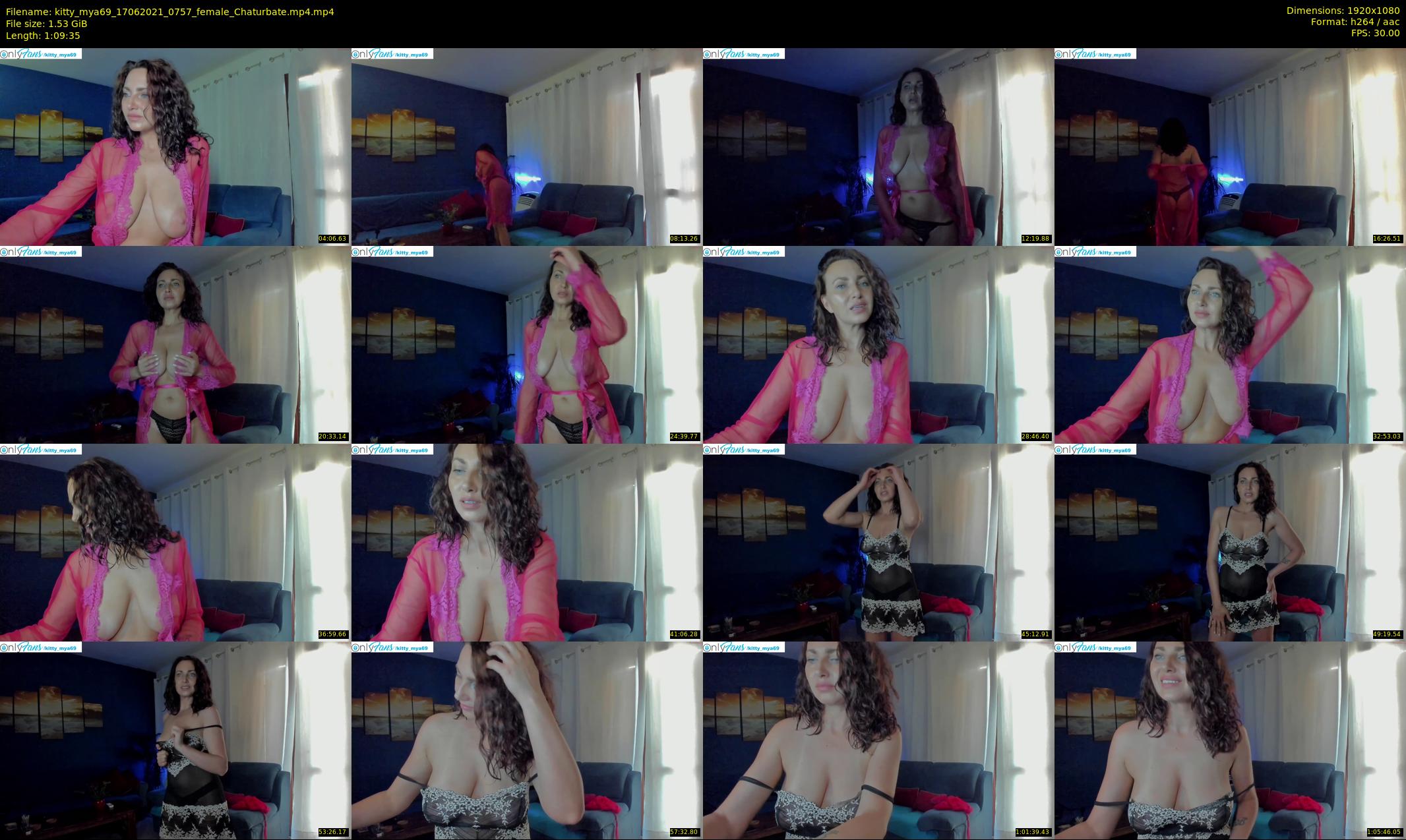 kitty_mya69 — 70 minute Chaturbate female cam show recording, 1080p, Jun 17, 2021