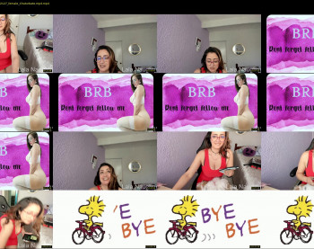 lalanaughty1 — 91 minute Chaturbate female cam show recording, 720p, Jun 17, 2021