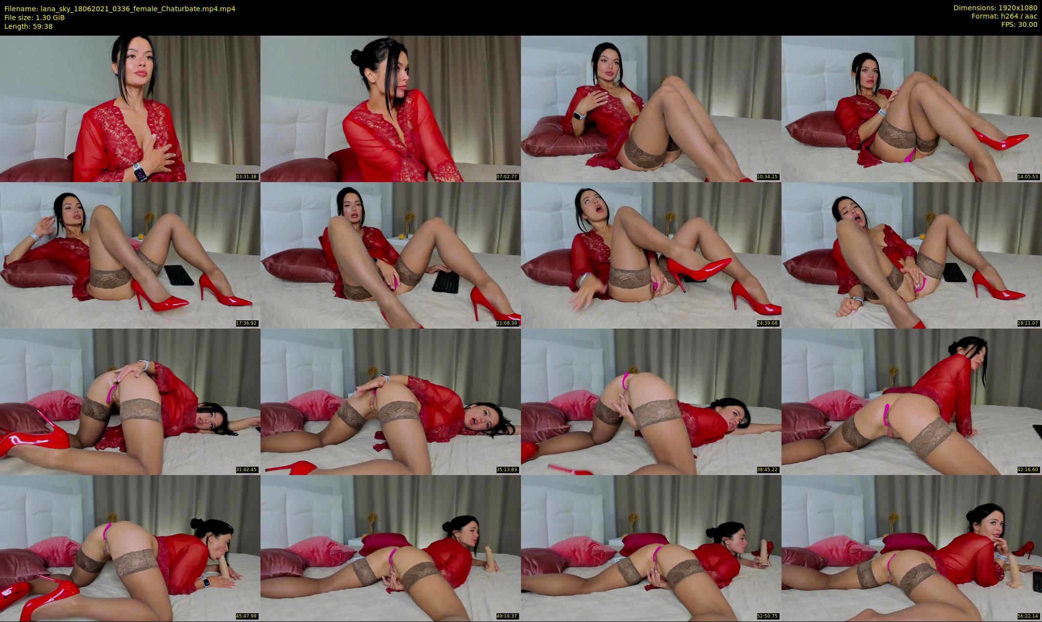 lana_sky — 60 minute Chaturbate female cam show recording, 1080p, Jun 18, 2021