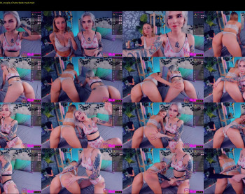 larragane — 8 minute Chaturbate couple cam show recording, 1080p, Jun 17, 2021