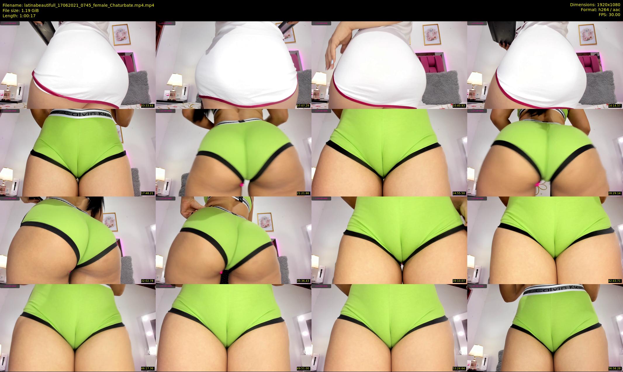 latinabeautifull — 61 minute Chaturbate female cam show recording, 1080p, Jun 17, 2021