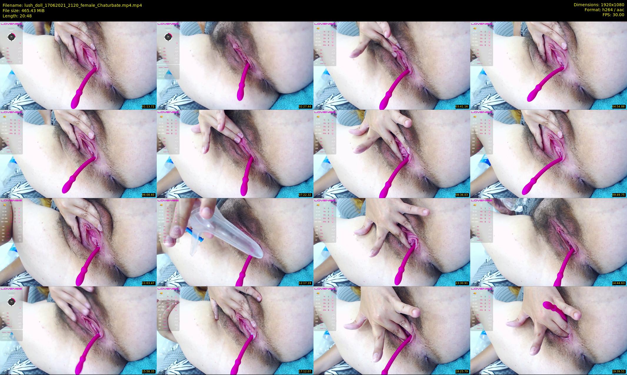 lush_doll — 21 minute Chaturbate female cam show recording, 1080p, Jun 17, 2021