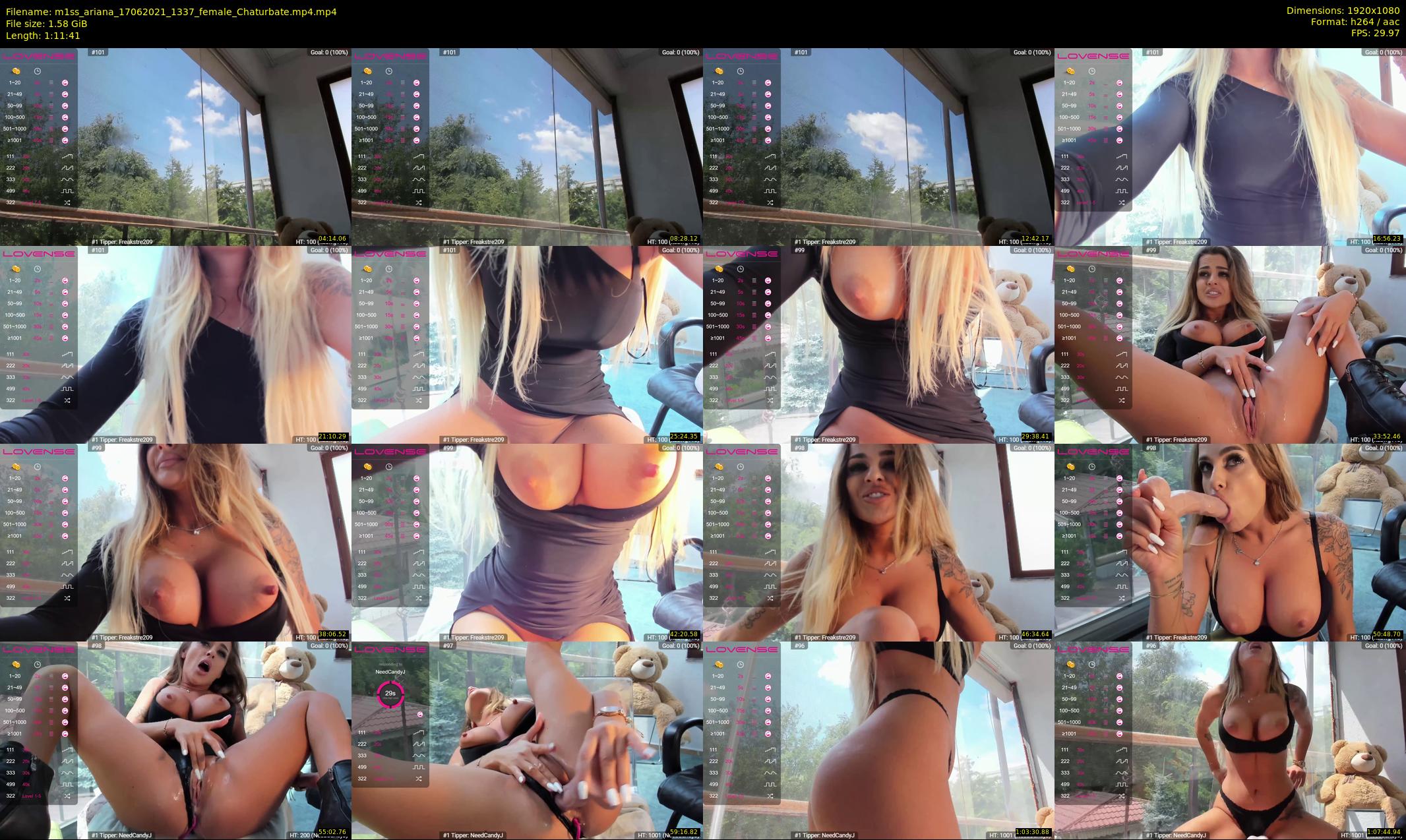 m1ss_ariana — 72 minute Chaturbate female cam show recording, 1080p, Jun 17, 2021