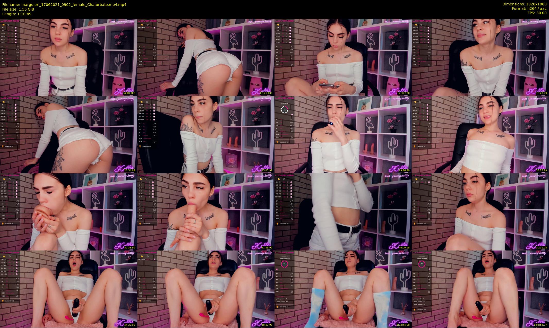 margolori — 71 minute Chaturbate couple cam show recording, 1080p, Jun 17, 2021
