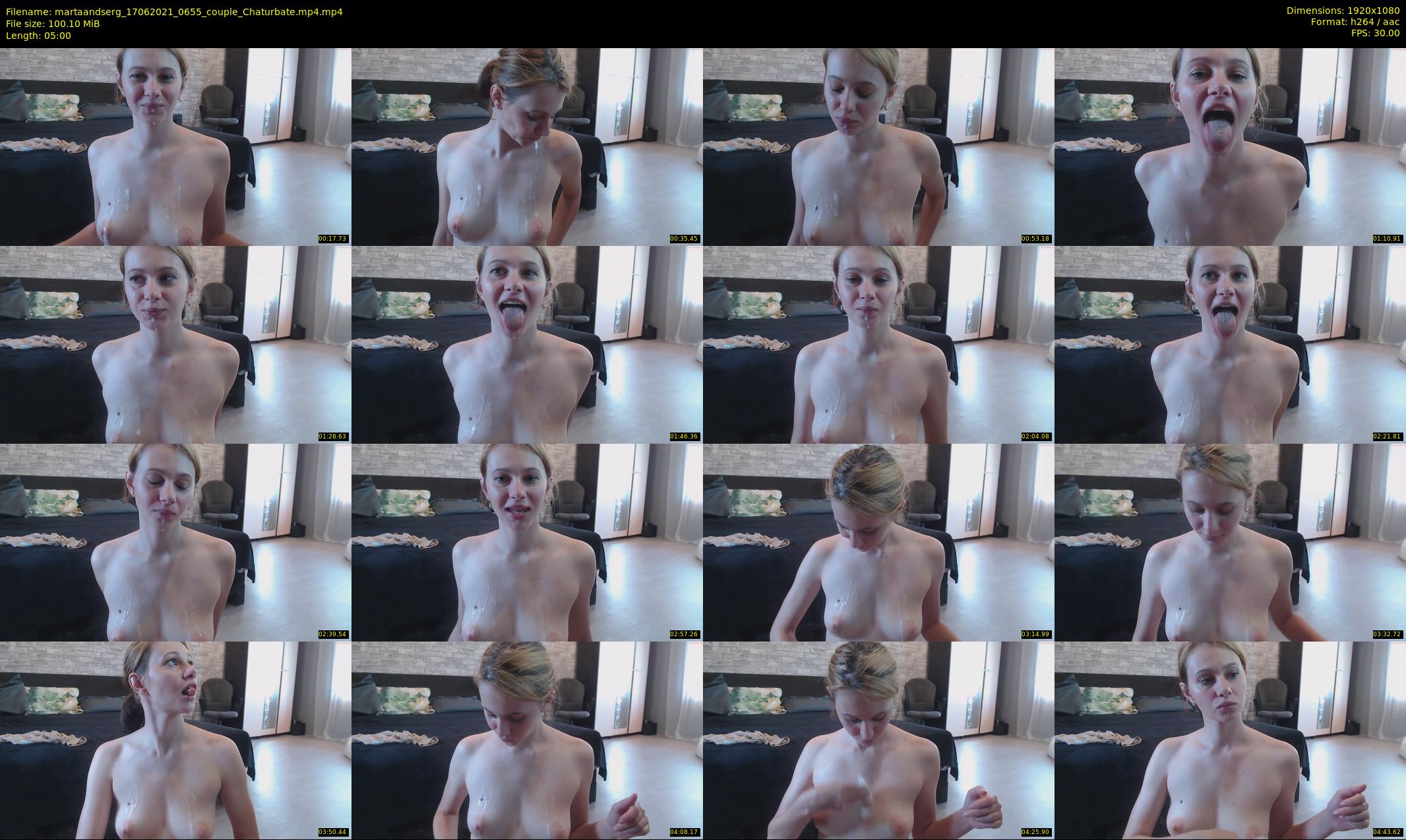 martaandserg — 5 minute Chaturbate female cam show recording, 1080p, Jun 17, 2021