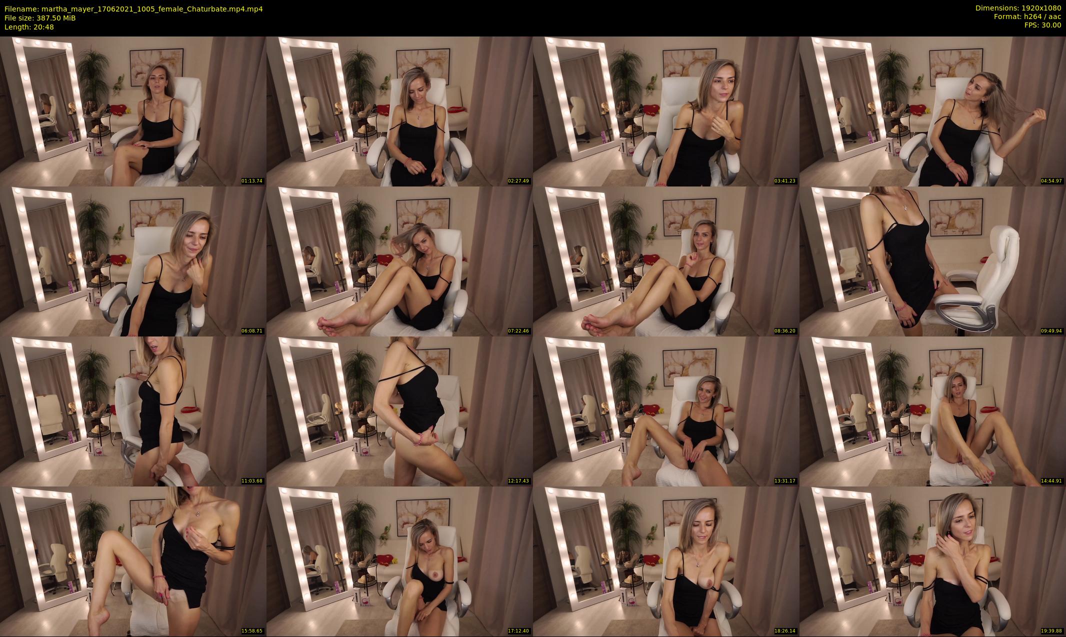 martha_mayer — 21 minute Chaturbate female cam show recording, 1080p, Jun 17, 2021