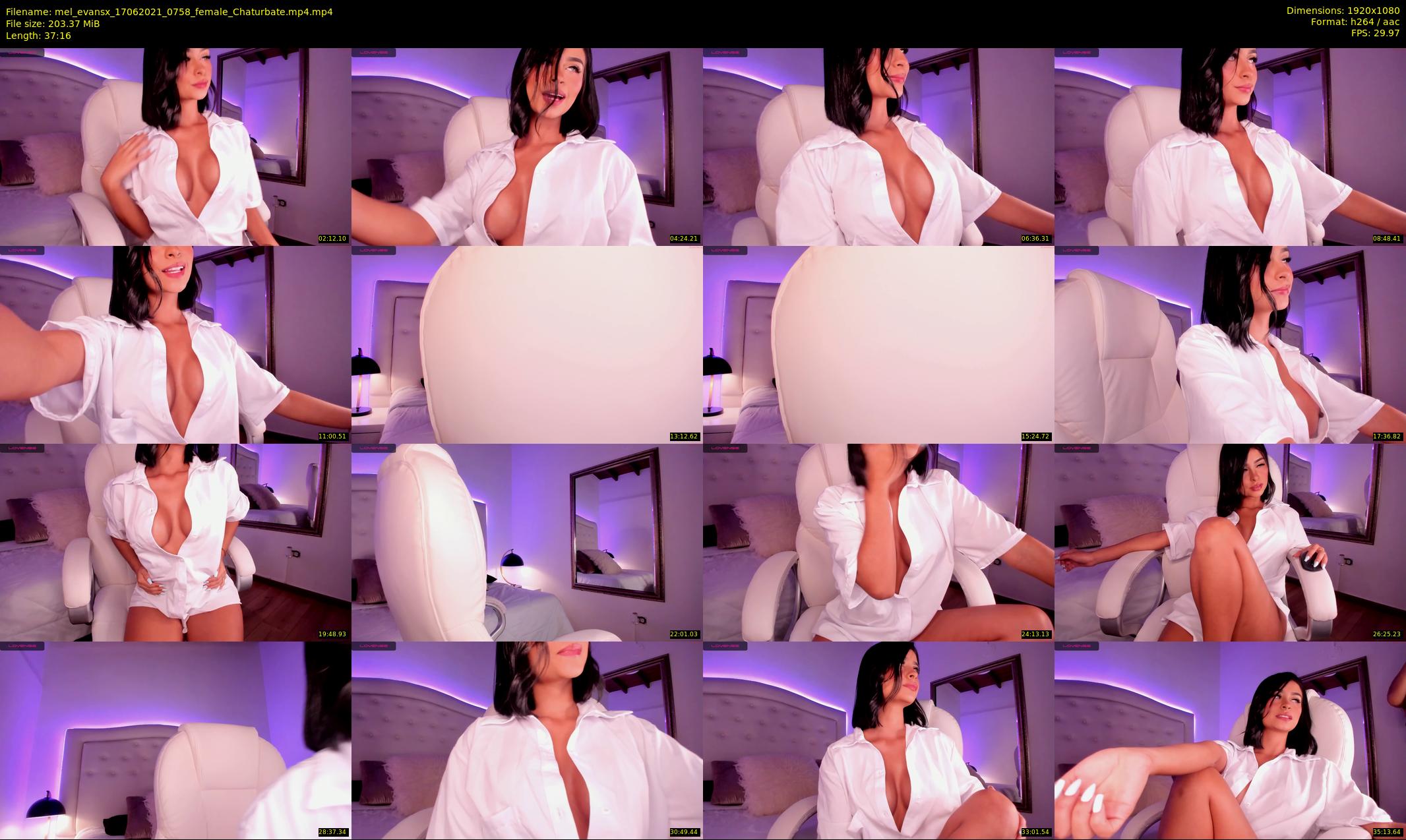 mel_evansx — 38 minute Chaturbate female cam show recording, 1080p, Jun 17, 2021
