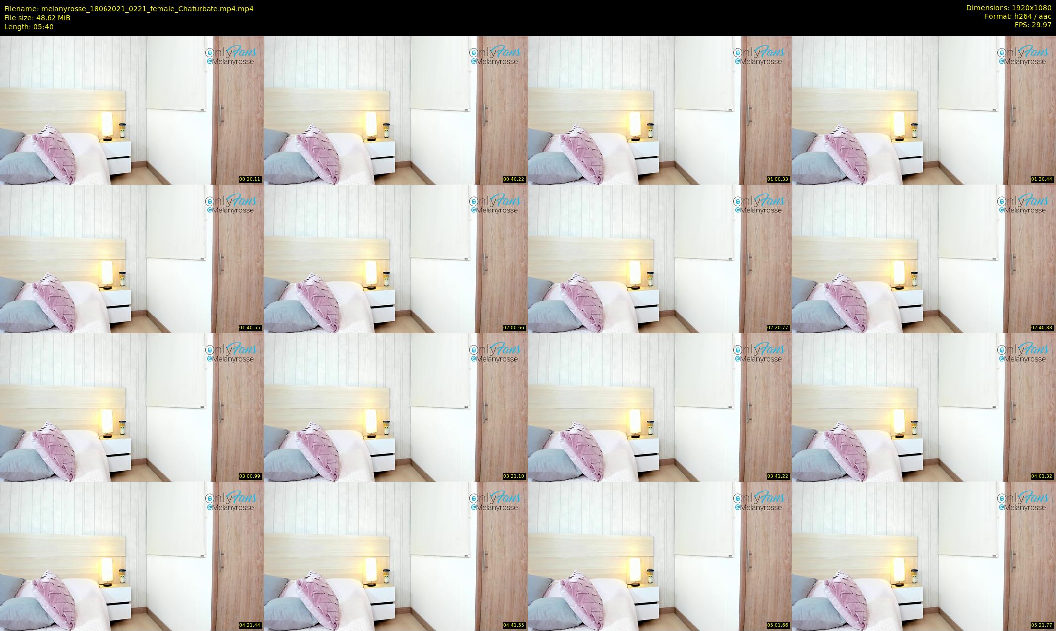 melanyrosse — 6 minute Chaturbate female cam show recording, 1080p, Jun 18, 2021