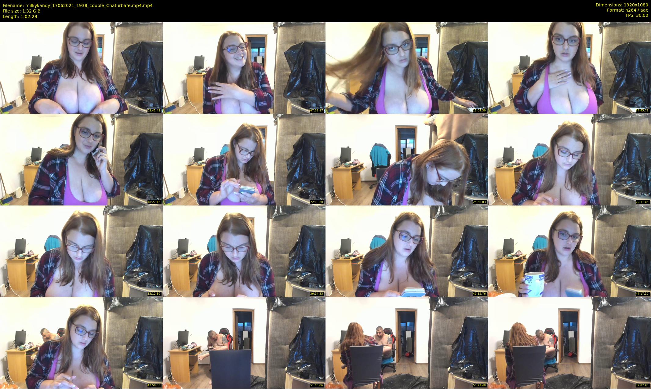 milkykandy — 63 minute Chaturbate female cam show recording, 1080p, Jun 17, 2021