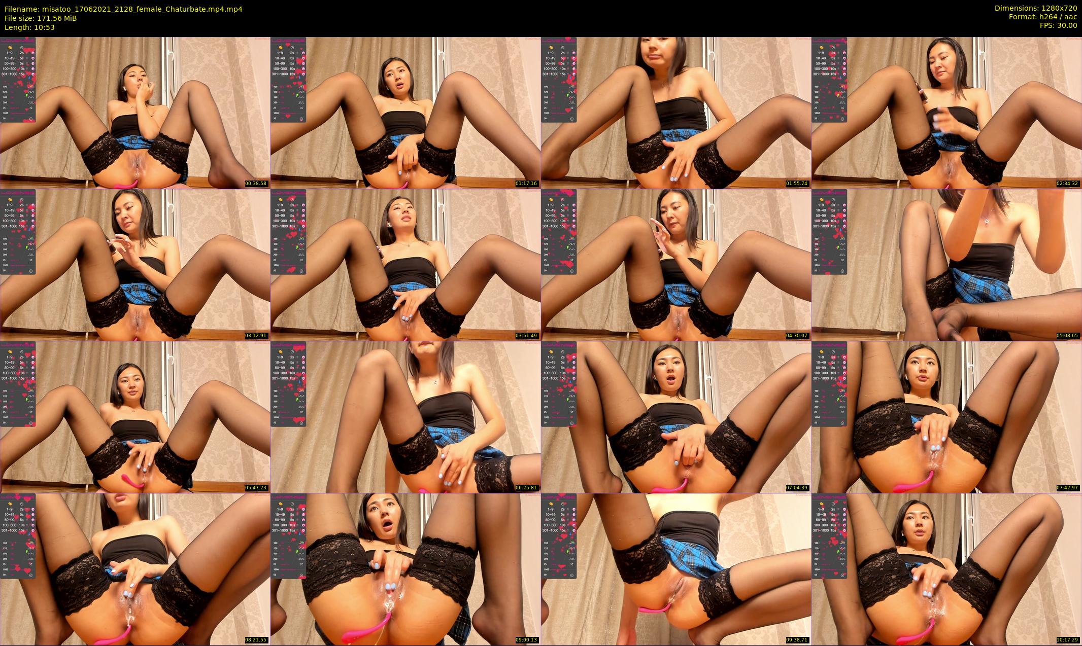 misatoo — 11 minute Chaturbate female cam show recording, 720p, Jun 17, 2021