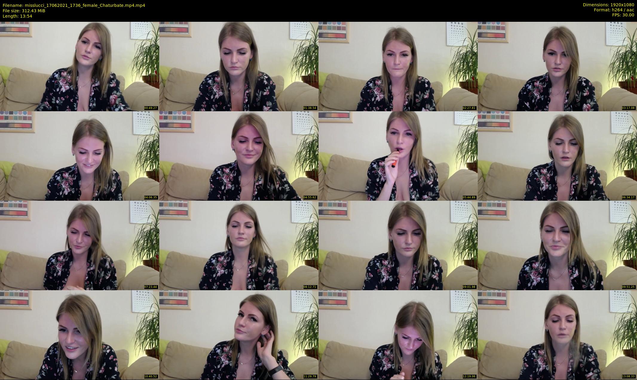 misslucci — 14 minute Chaturbate female cam show recording, 1080p, Jun 17, 2021
