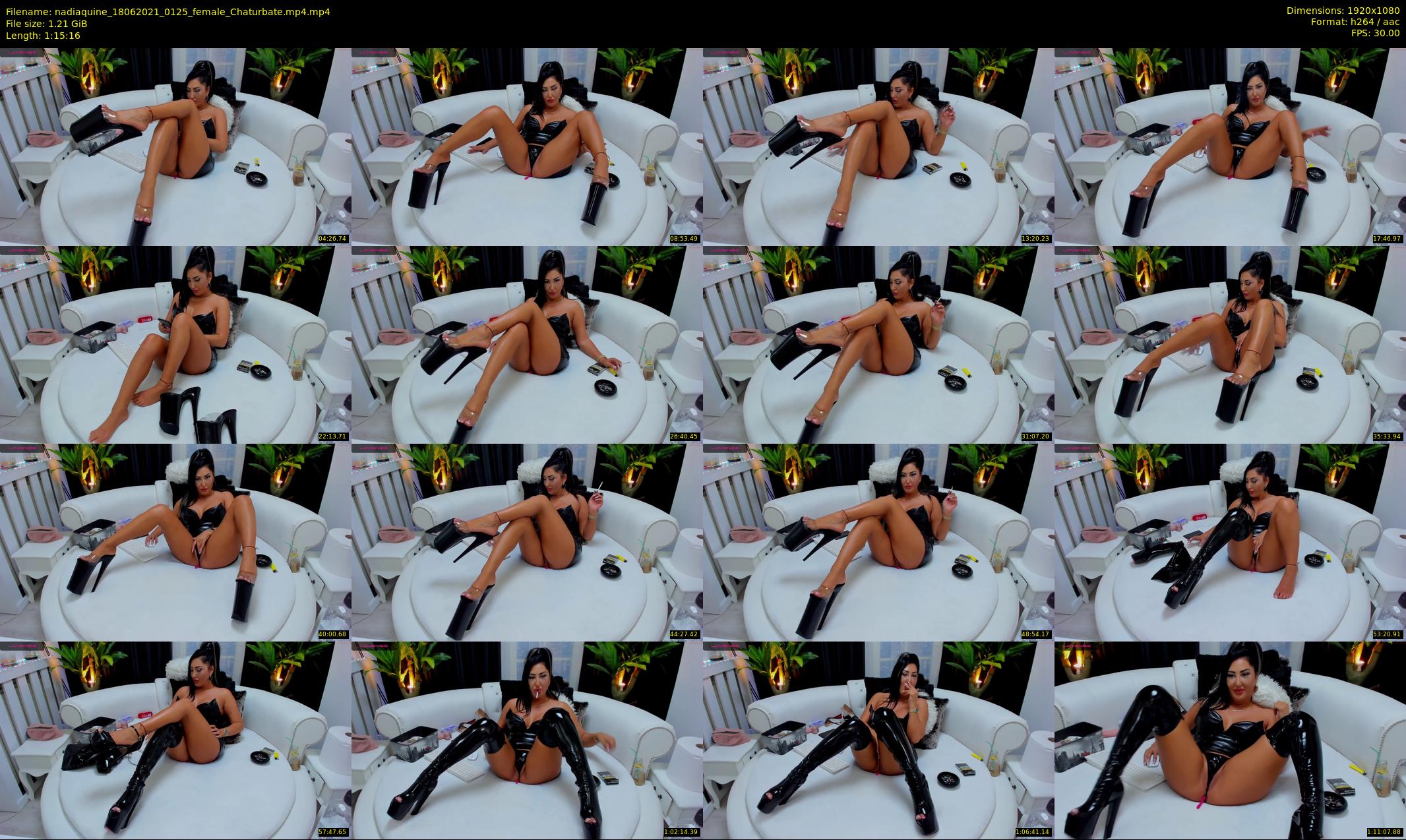 nadiaquine — 76 minute Chaturbate female cam show recording, 1080p, Jun 18, 2021