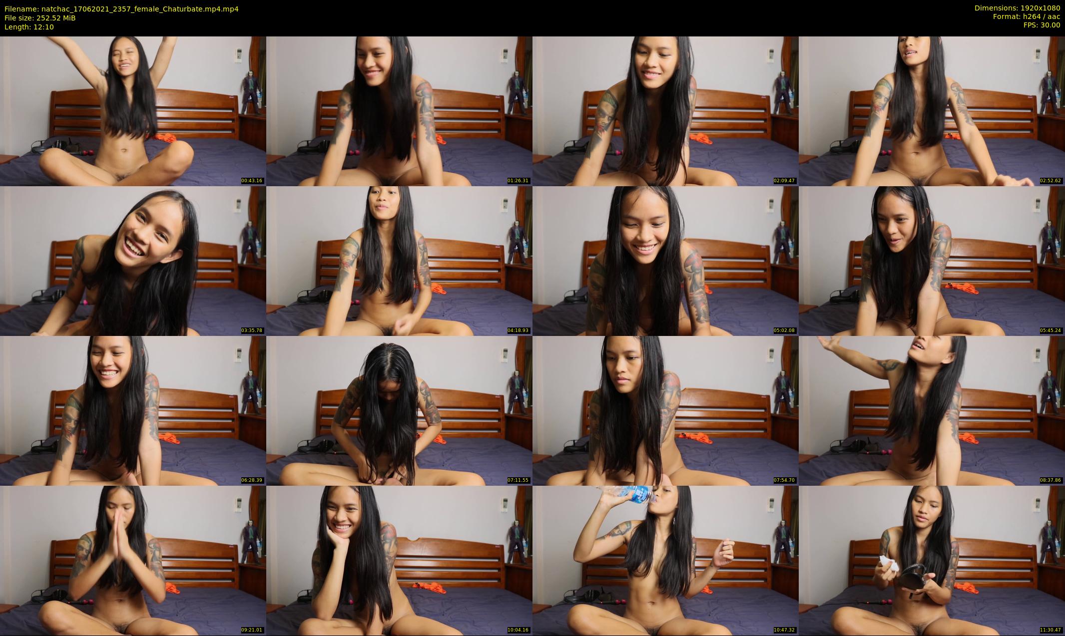 natchac — 13 minute Chaturbate female cam show recording, 1080p, Jun 17, 2021