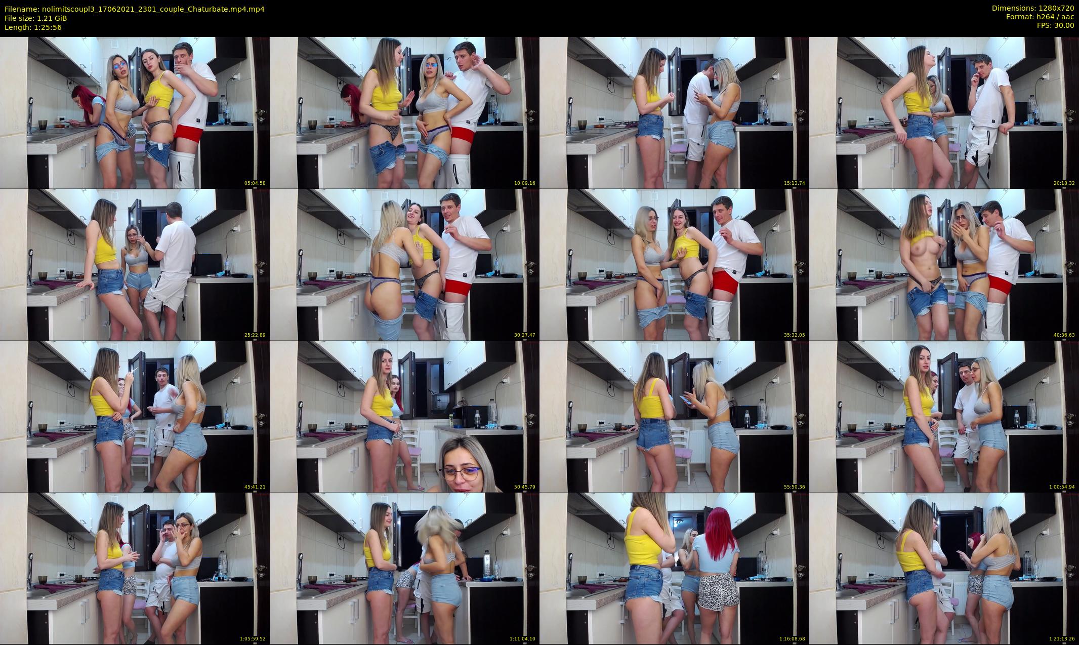 nolimitscoupl3 — 86 minute Chaturbate couple cam show recording, 720p, Jun 17, 2021