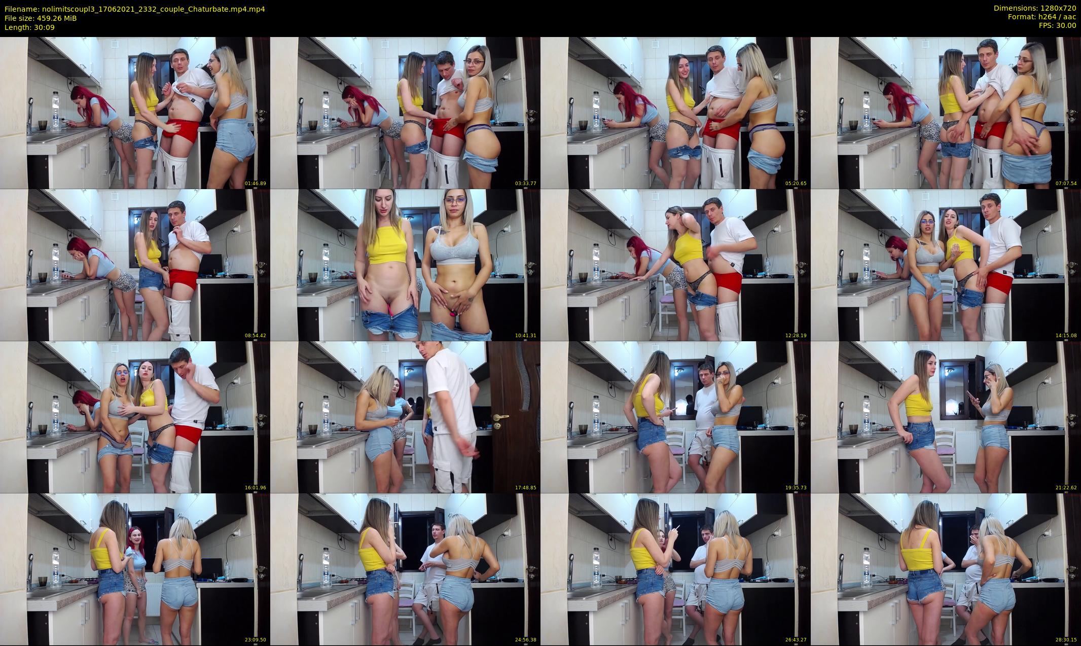 nolimitscoupl3 — 31 minute Chaturbate couple cam show recording, 720p, Jun 17, 2021