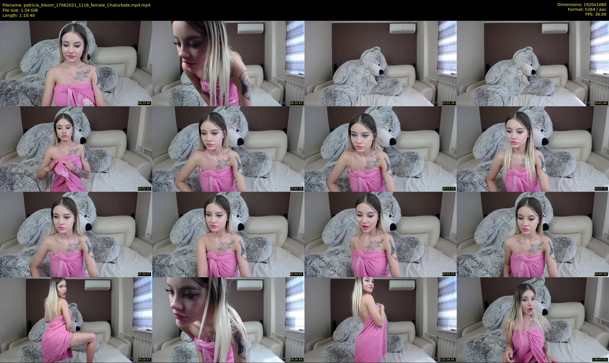 patricia_bloom — 71 minute Chaturbate female cam show recording, 1080p, Jun 17, 2021