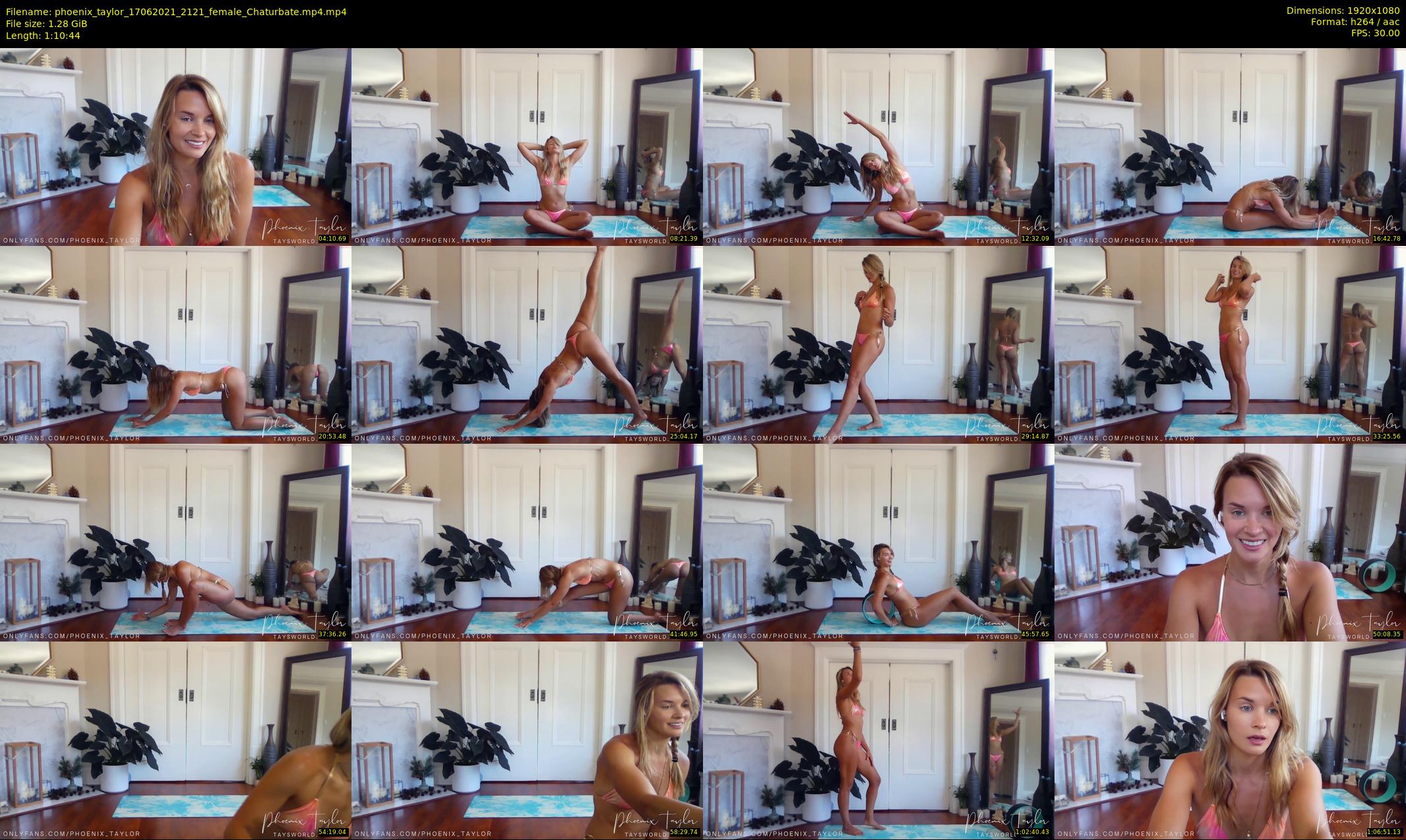 phoenix_taylor — 71 minute Chaturbate female cam show recording, 1080p, Jun 17, 2021