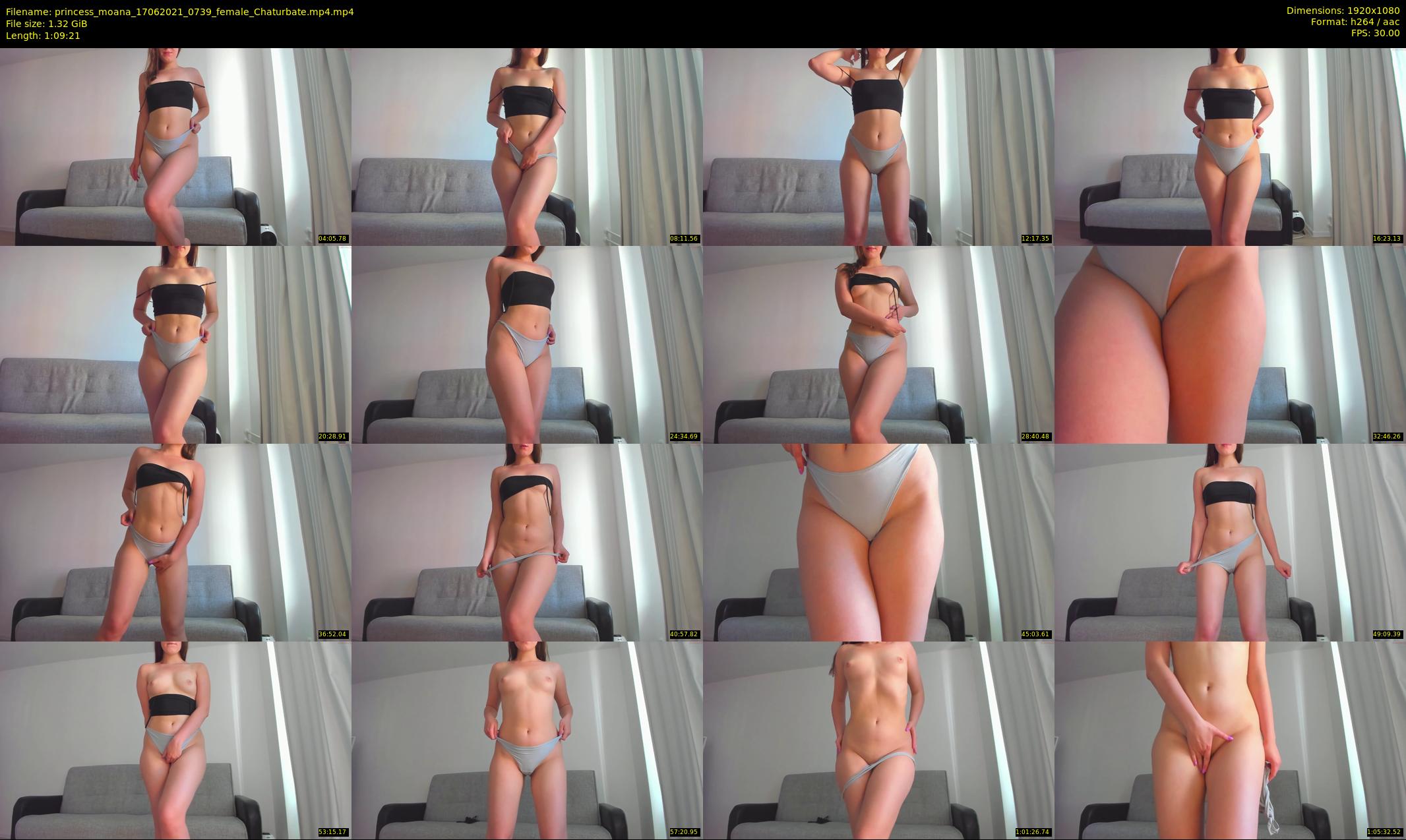 princess_moana — 70 minute Chaturbate female cam show recording, 1080p, Jun 17, 2021