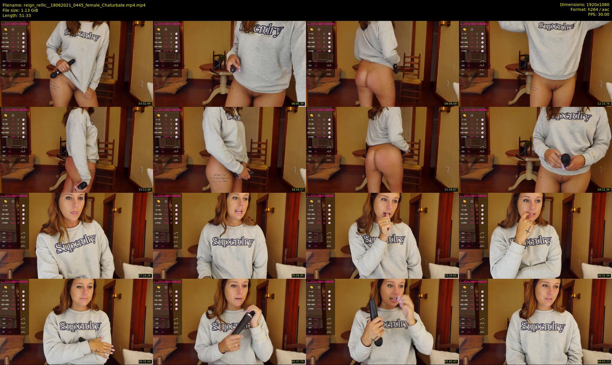 reign_rellic_ — 52 minute Chaturbate female cam show recording, 1080p, Jun 18, 2021