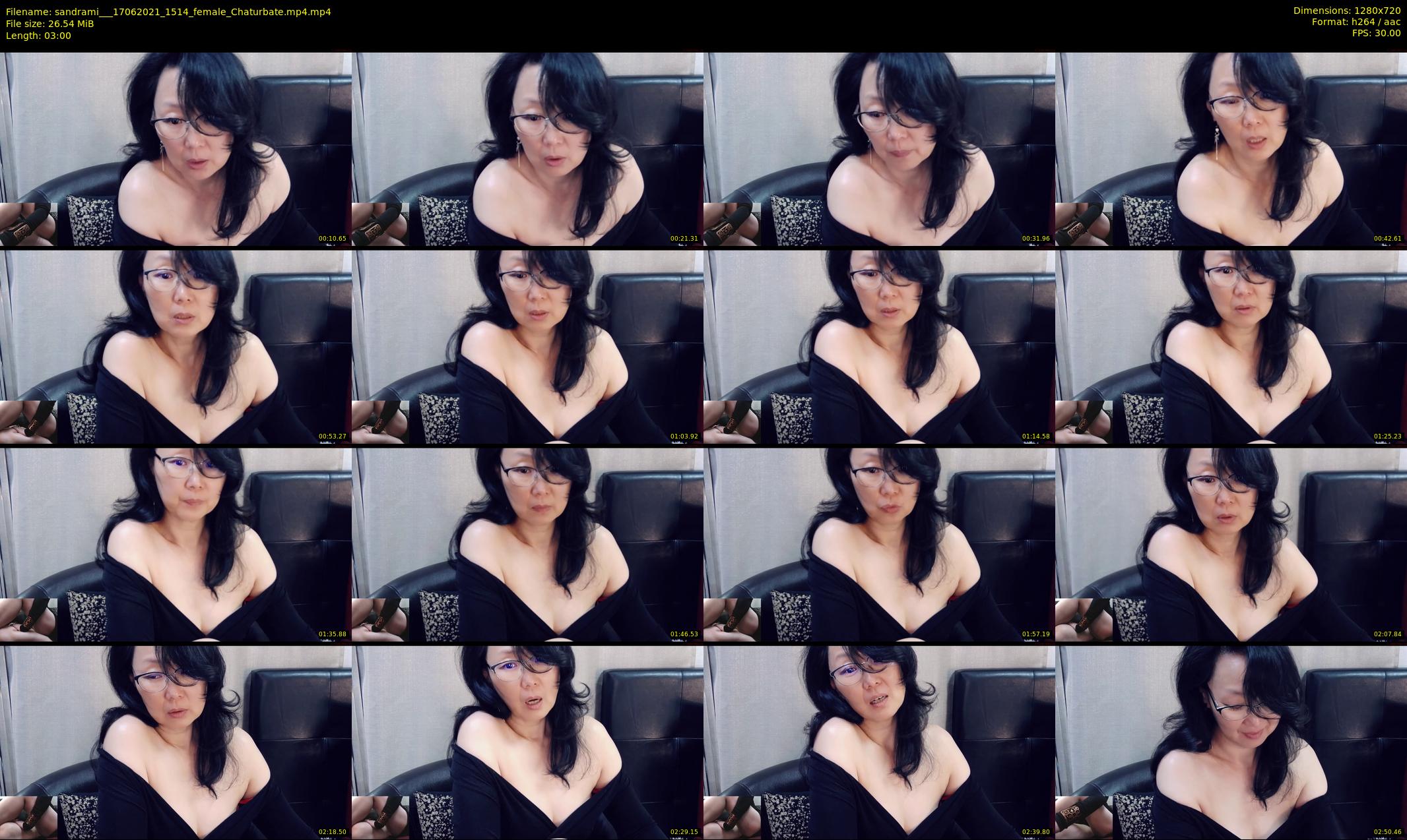 sandrami__ — 3 minute Chaturbate female cam show recording, 720p, Jun 17, 2021