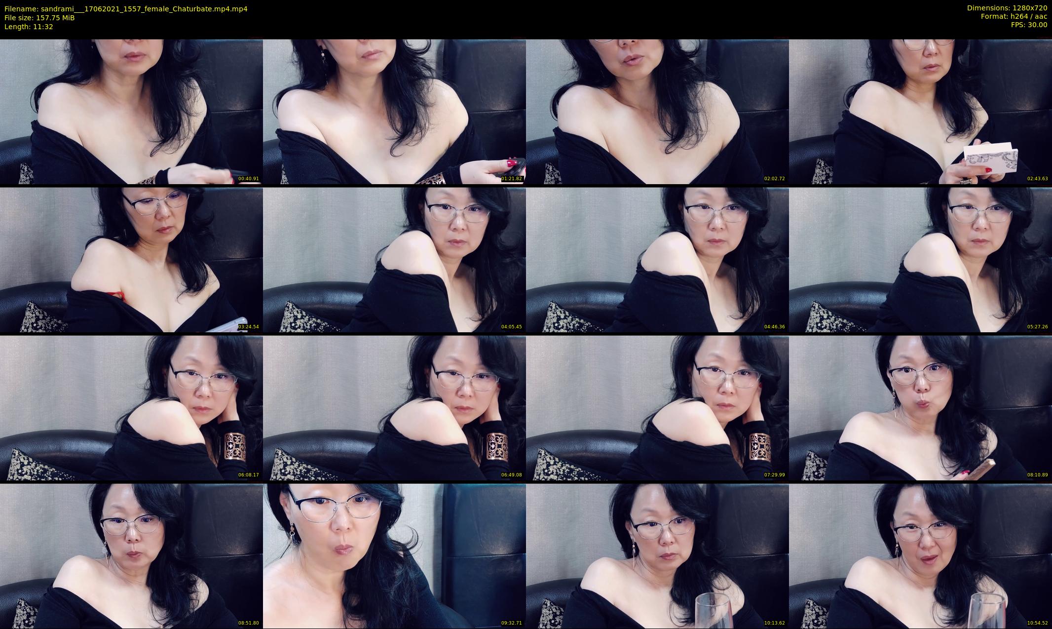 sandrami__ — 12 minute Chaturbate female cam show recording, 720p, Jun 17, 2021