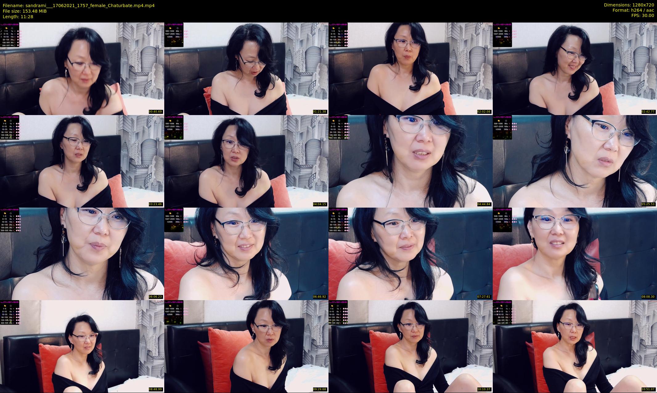 sandrami__ — 12 minute Chaturbate female cam show recording, 720p, Jun 17, 2021