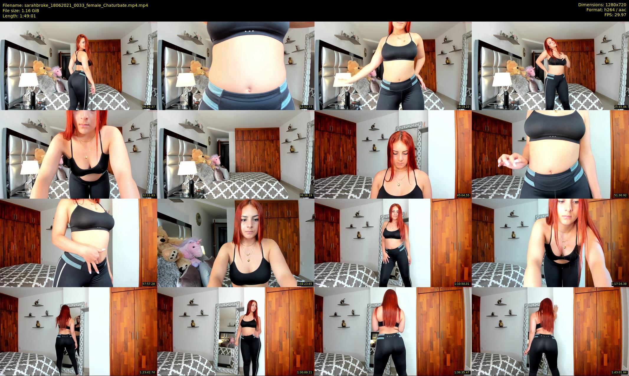 sarahbroke — 110 minute Chaturbate female cam show recording, 720p, Jun 18, 2021