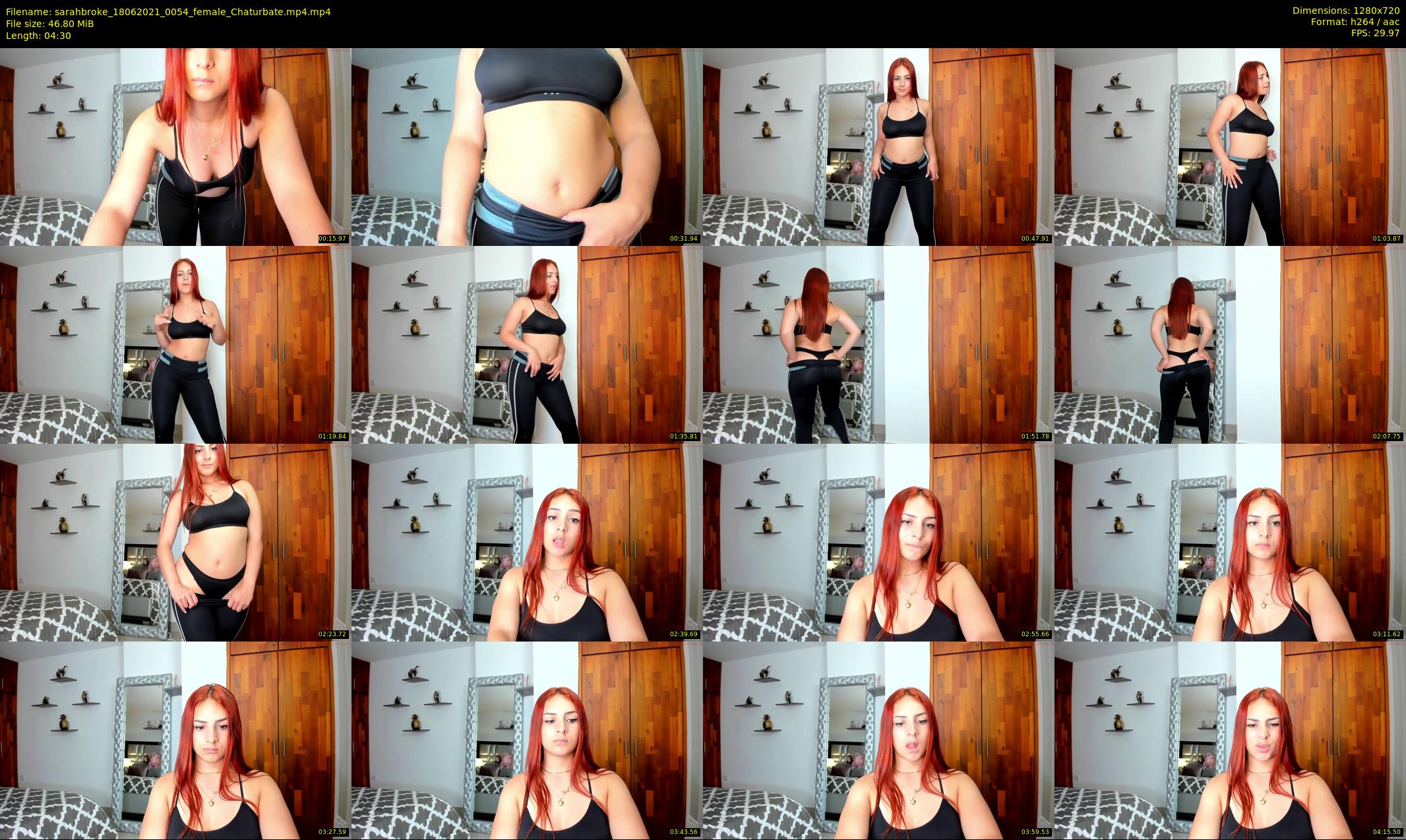 sarahbroke — 5 minute Chaturbate female cam show recording, 720p, Jun 18, 2021