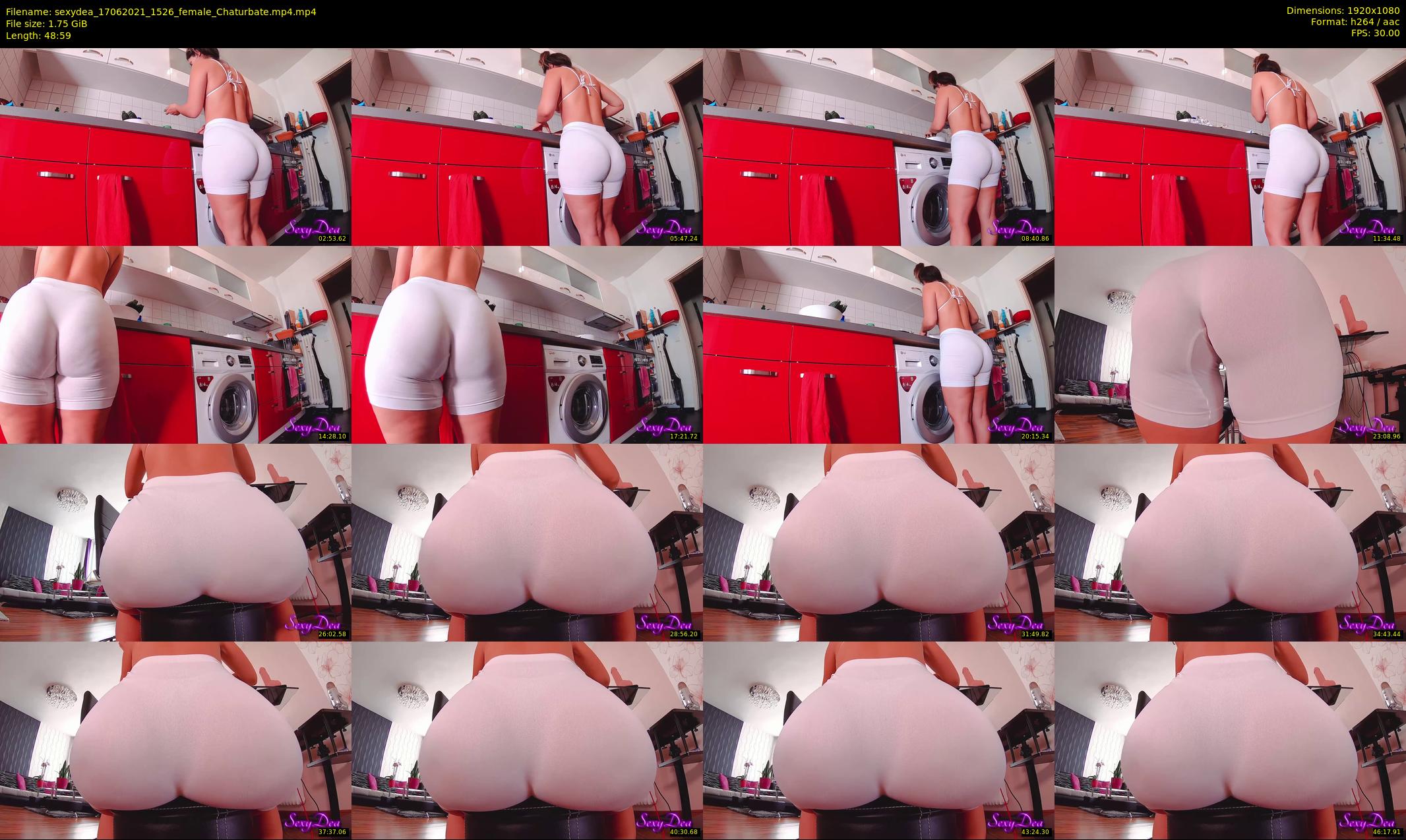 sexydea — 49 minute Chaturbate female cam show recording, 1080p, Jun 17, 2021