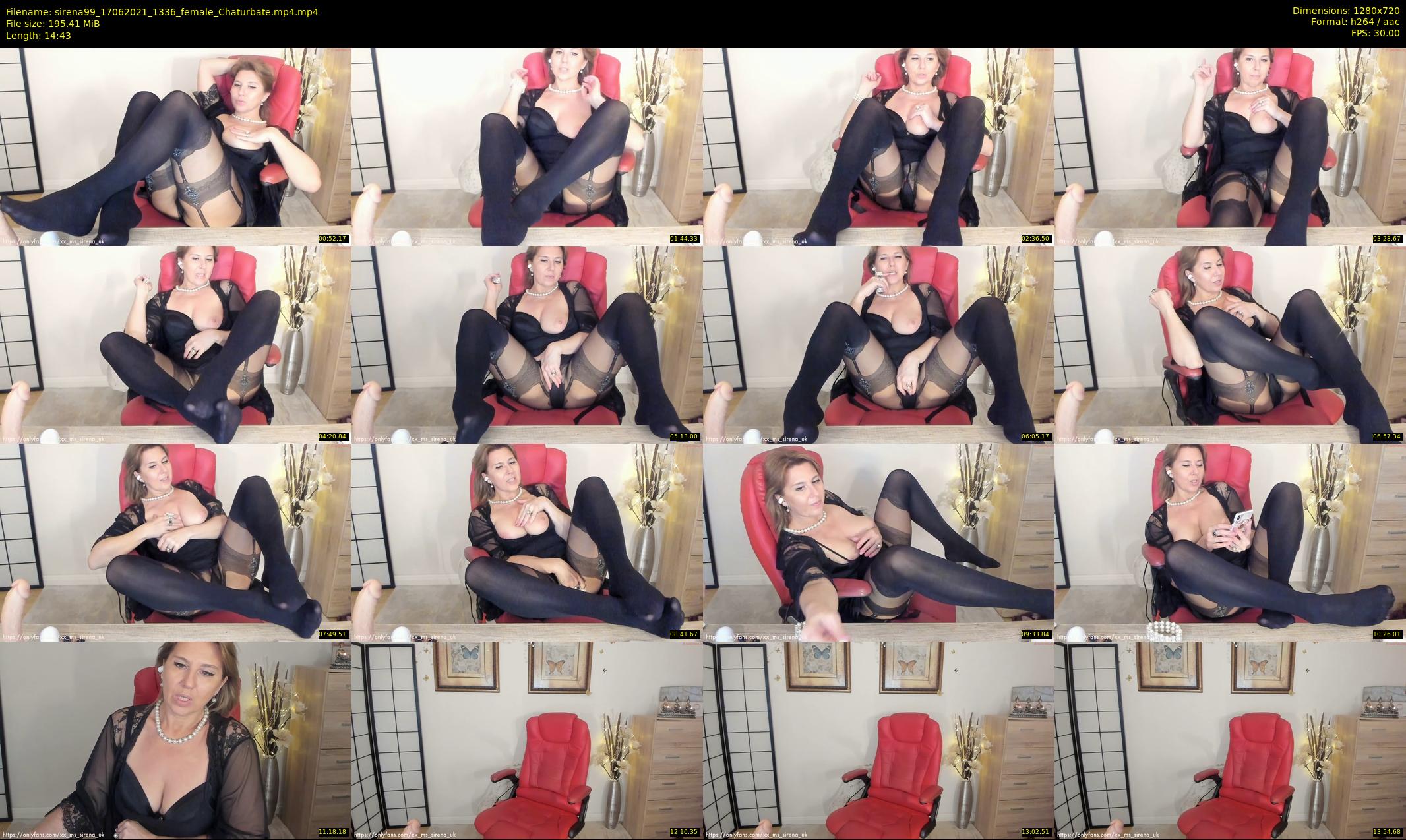 sirena99 — 15 minute Chaturbate female cam show recording, 720p, Jun 17, 2021