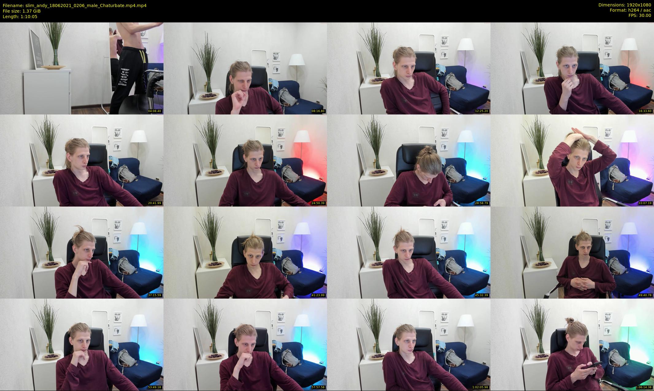 slim_andy — 71 minute Chaturbate male cam show recording, 1080p, Jun 18, 2021